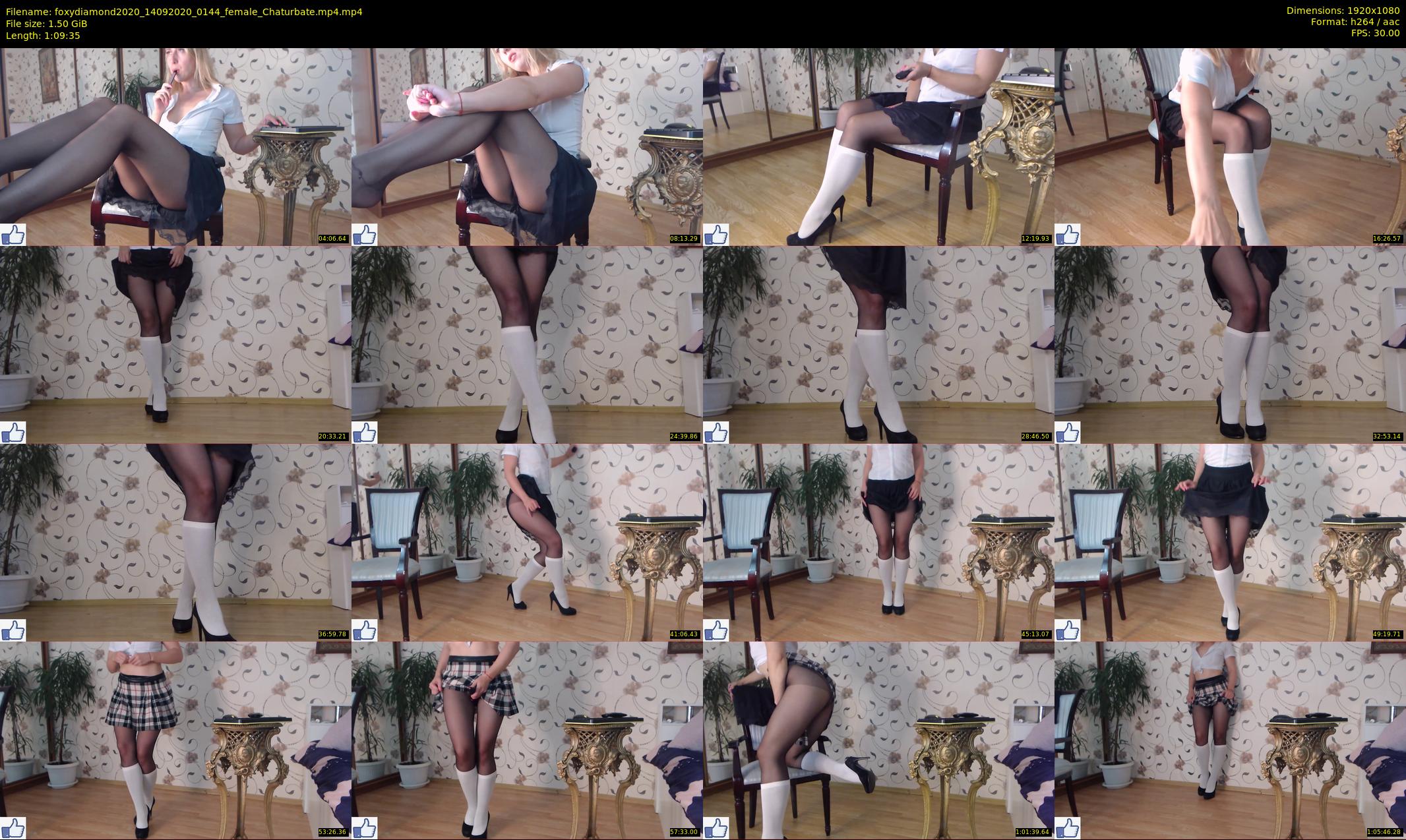 foxydiamond2020 — 70 minute Chaturbate female cam show recording, 1080p, Sep 14, 2020