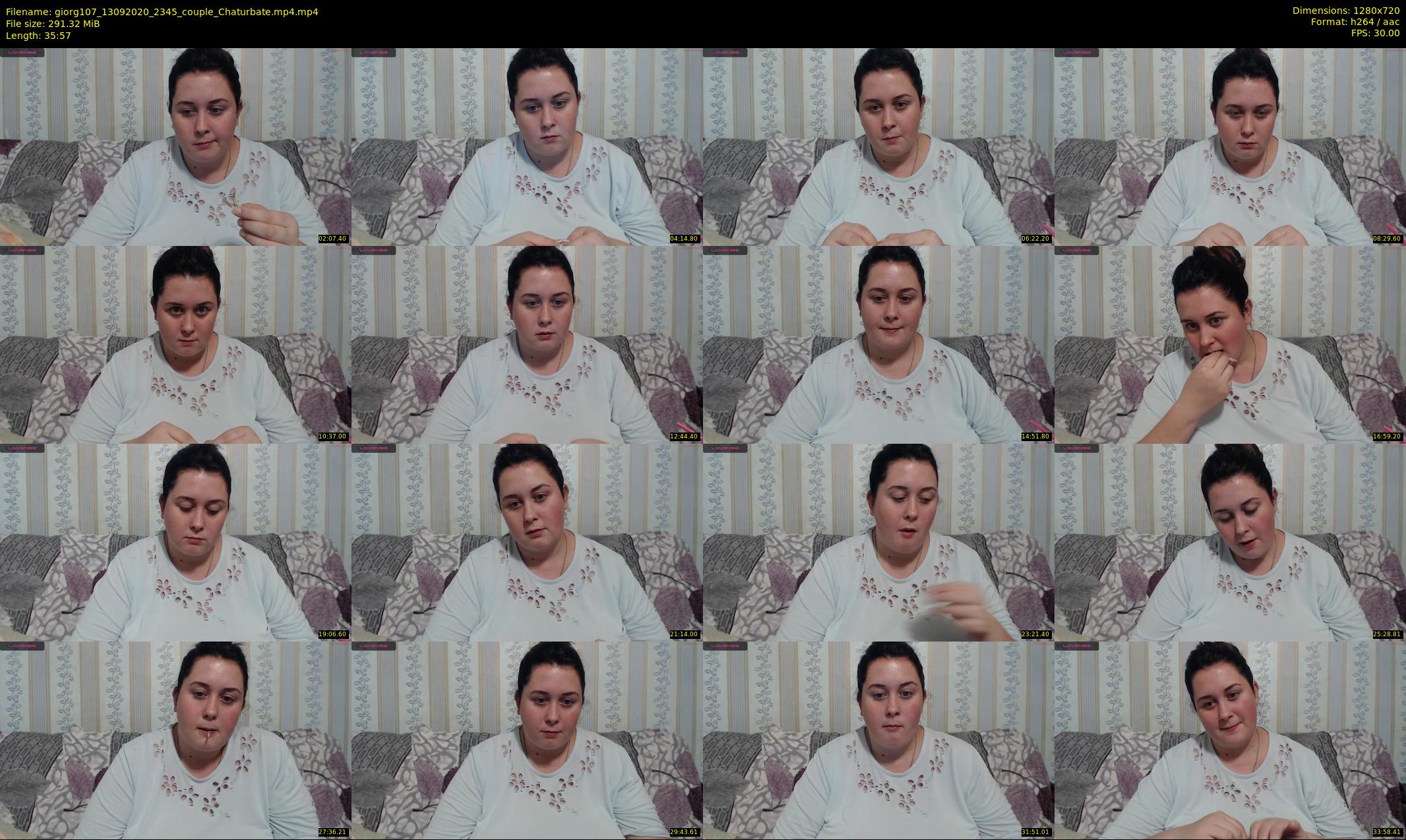 giorg107 — 36 minute Chaturbate couple cam show recording, 720p, Sep 13, 2020