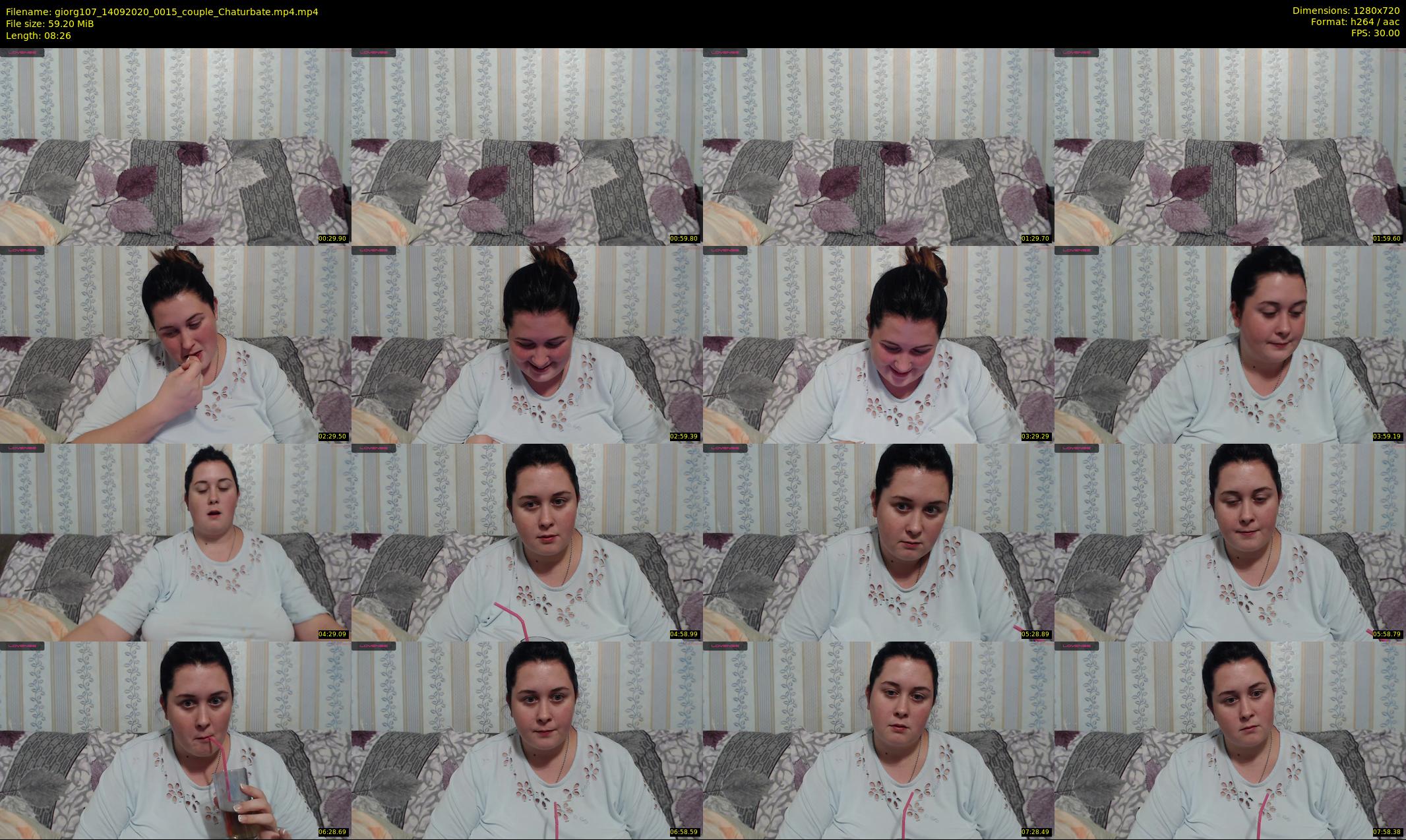 giorg107 — 9 minute Chaturbate couple cam show recording, 720p, Sep 14, 2020