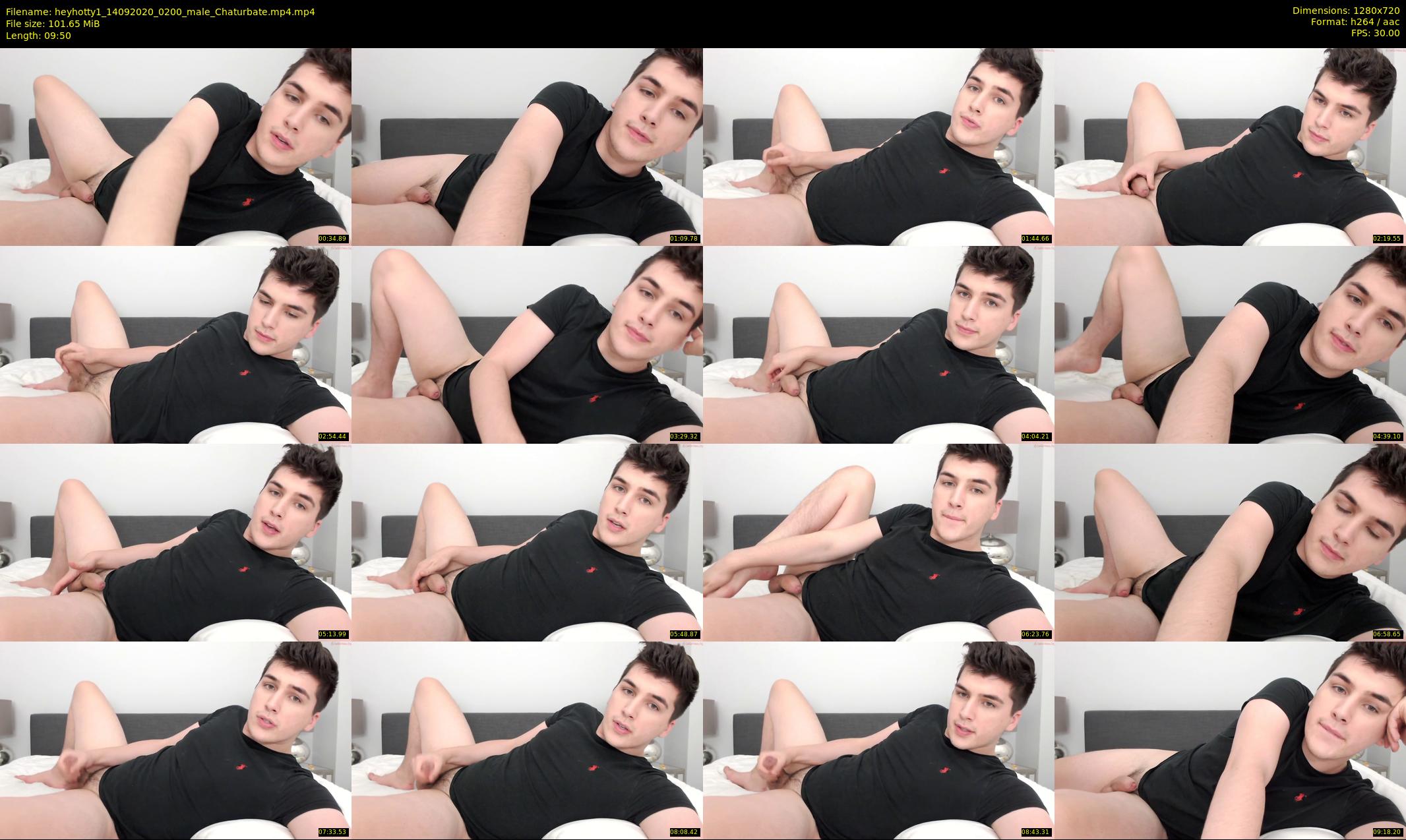 heyhotty1 — 10 minute Chaturbate male cam show recording, 720p, Sep 14, 2020