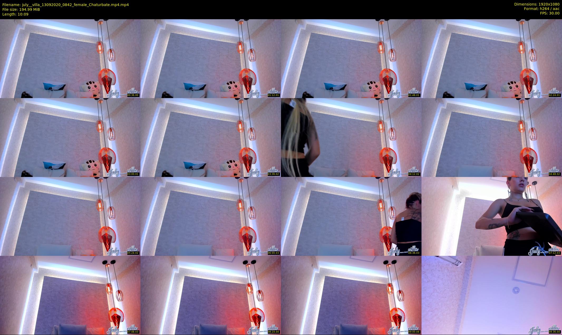 july__villa — 11 minute Chaturbate female cam show recording, 1080p, Sep 13, 2020