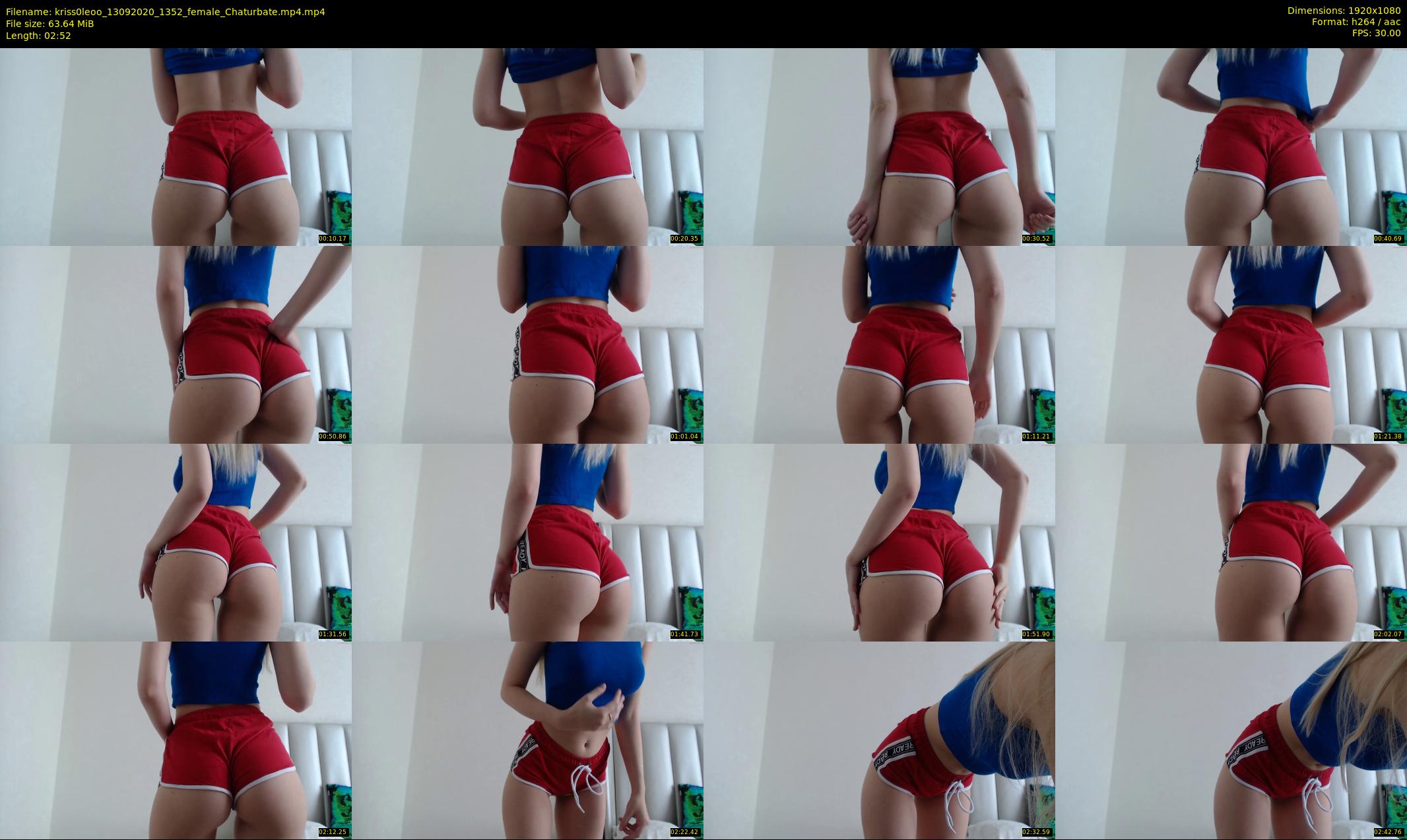 kriss0leoo — 3 minute Chaturbate couple cam show recording, 1080p, Sep 13, 2020