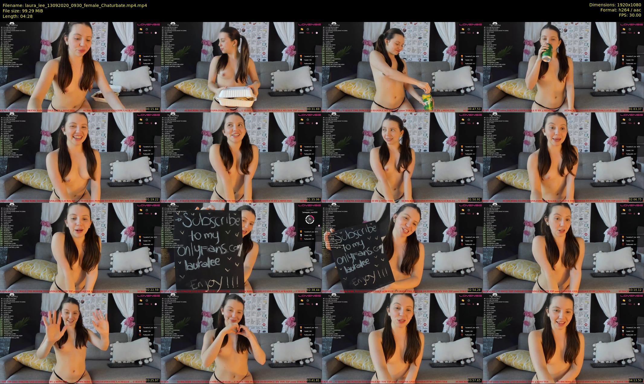 laura_lee — 5 minute Chaturbate female cam show recording, 1080p, Sep 13, 2020