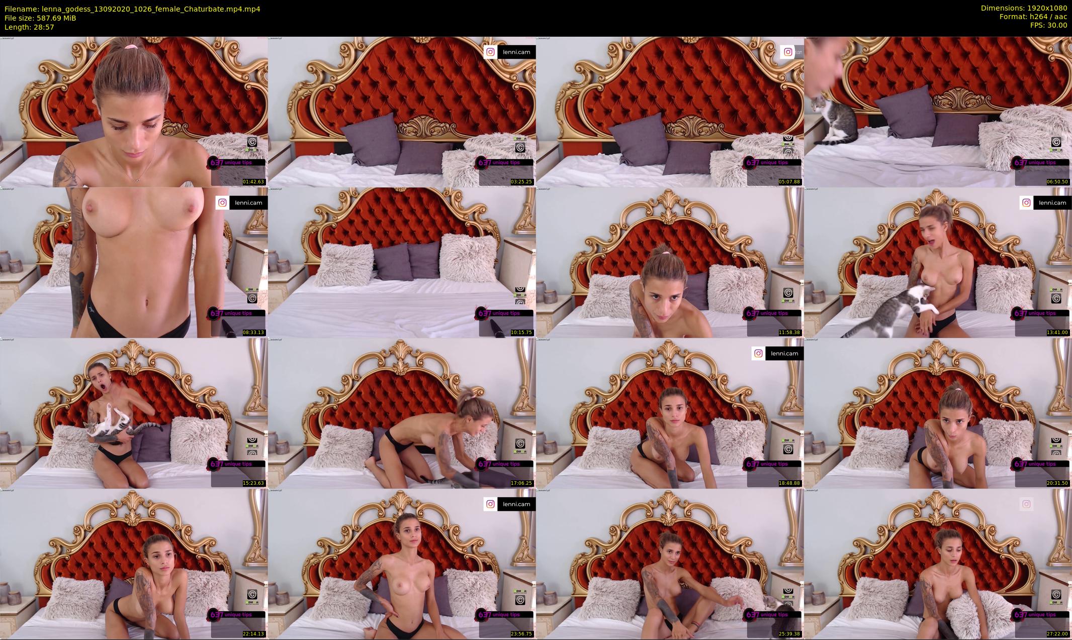 lenna_godess — 29 minute Chaturbate female cam show recording, 1080p, Sep 13, 2020