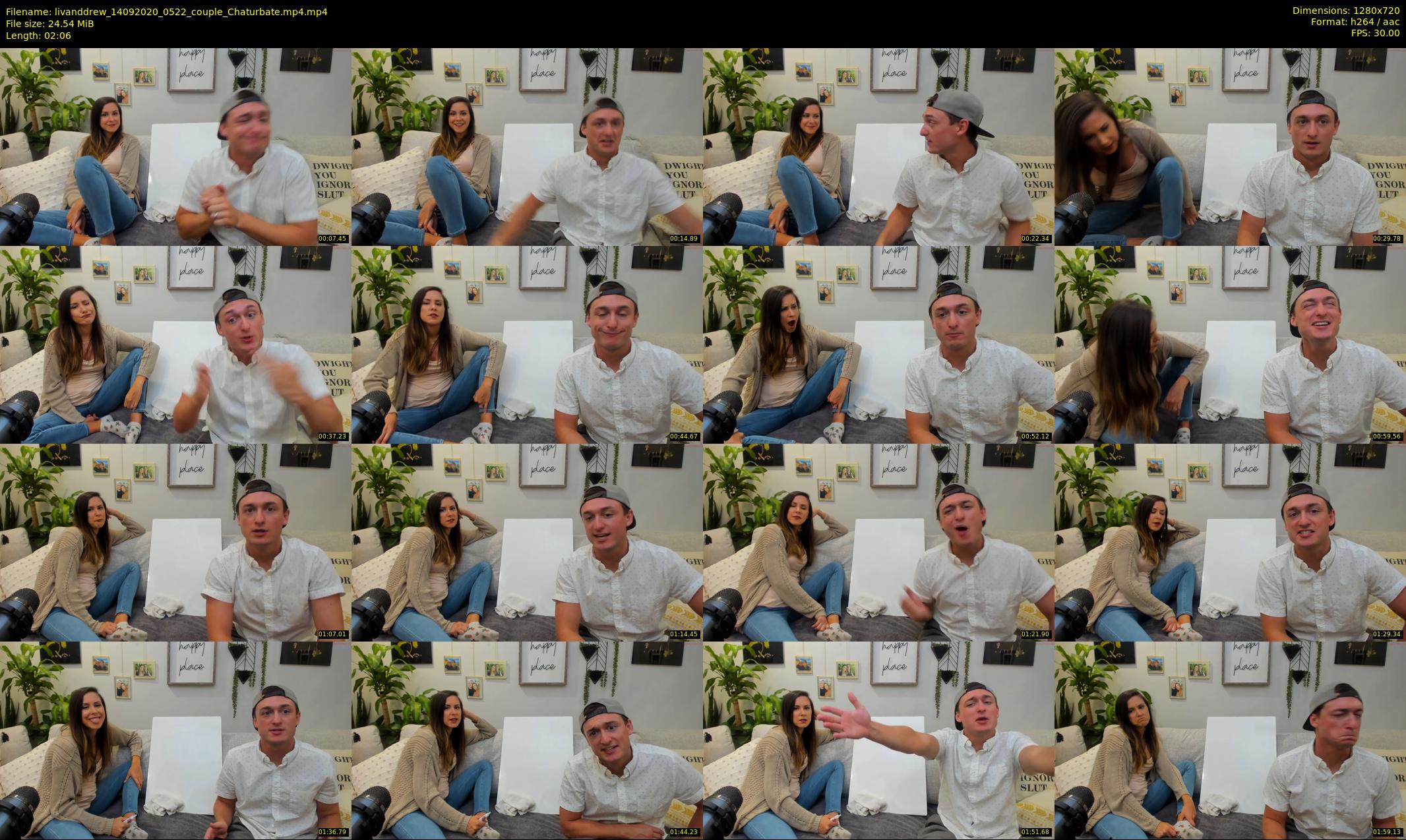 livanddrew — 3 minute Chaturbate couple cam show recording, 720p, Sep 14, 2020
