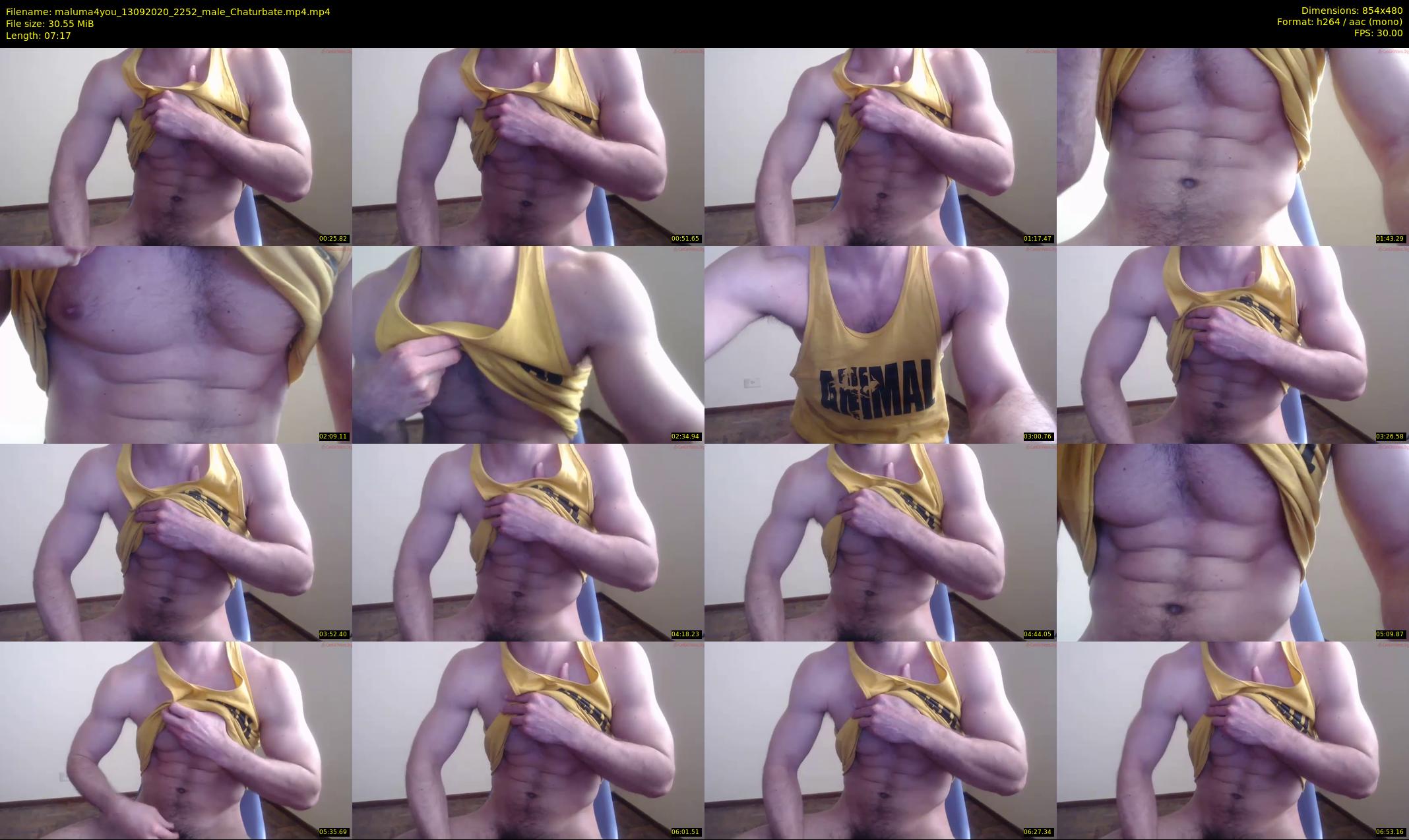 maluma4you — 8 minute Chaturbate male cam show recording, 480p, Sep 13, 2020