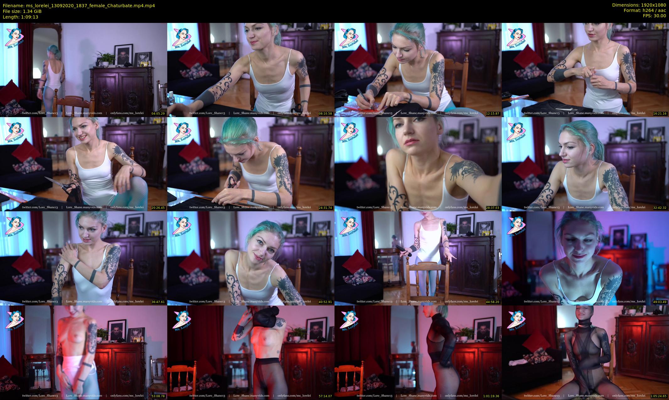 ms_lorelei — 70 minute Chaturbate female cam show recording, 1080p, Sep 13, 2020