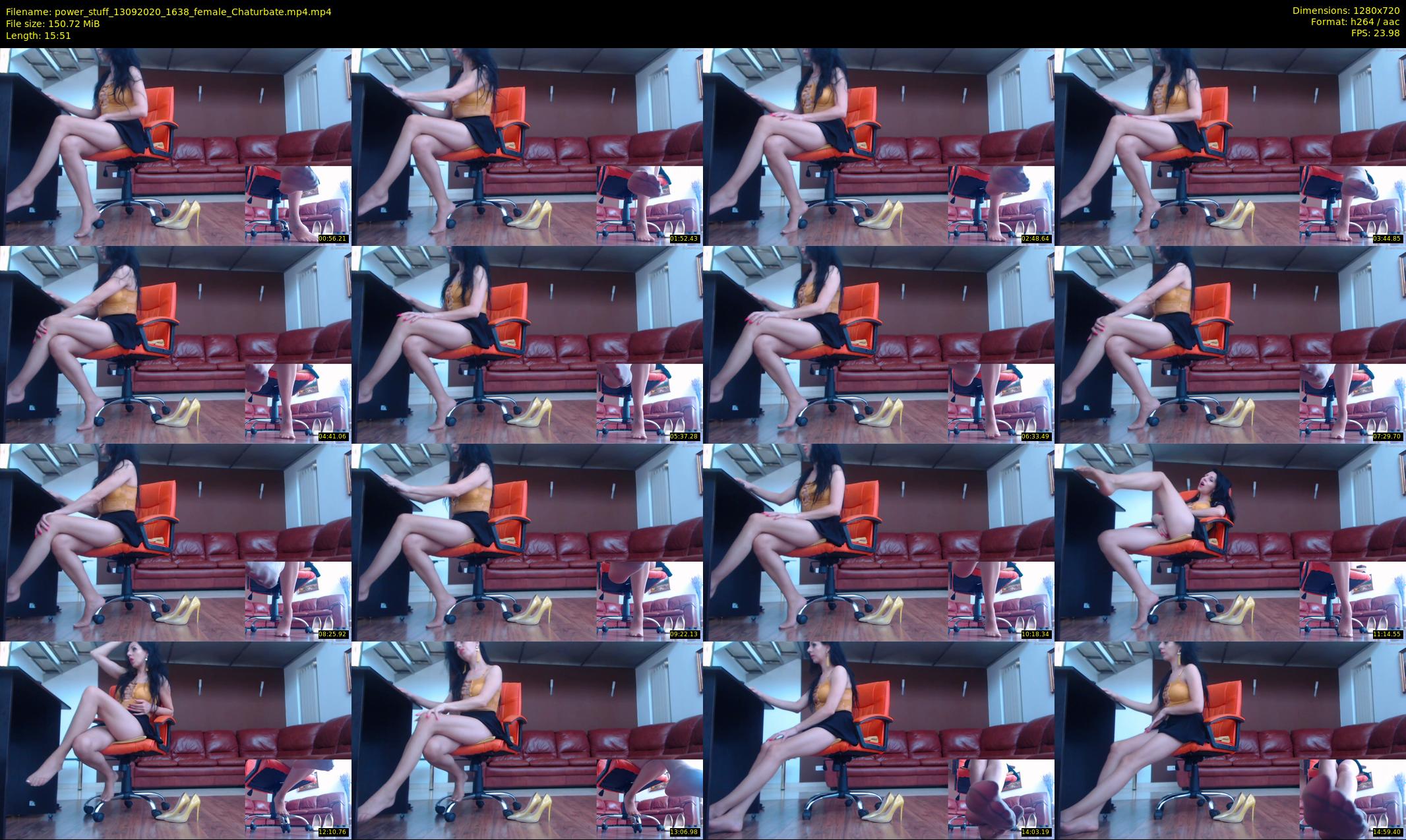 power_stuff — 16 minute Chaturbate female cam show recording, 720p, Sep 13, 2020