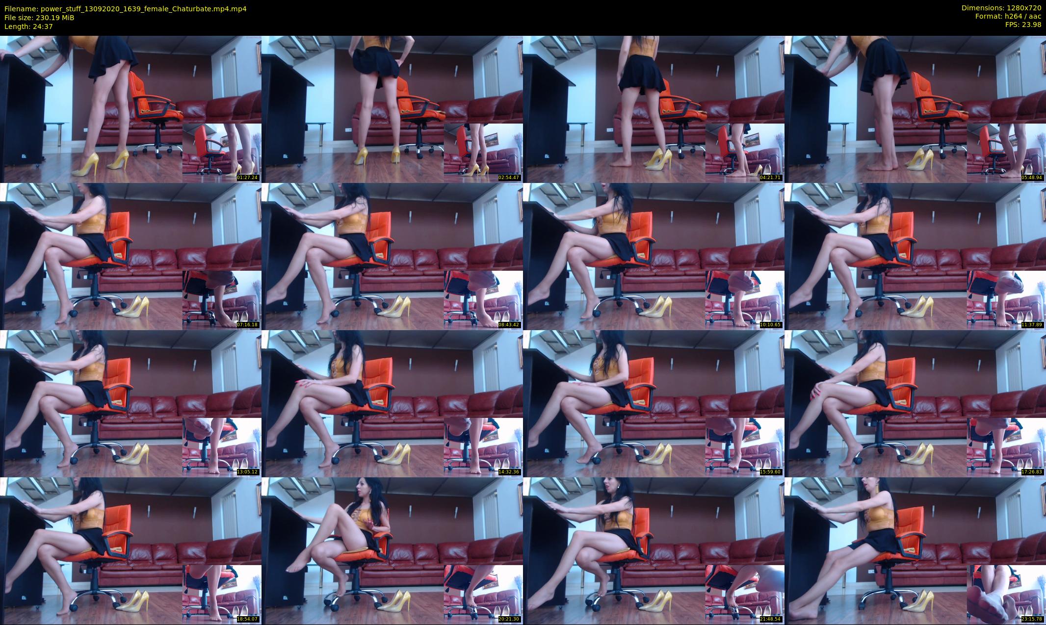 power_stuff — 25 minute Chaturbate female cam show recording, 720p, Sep 13, 2020