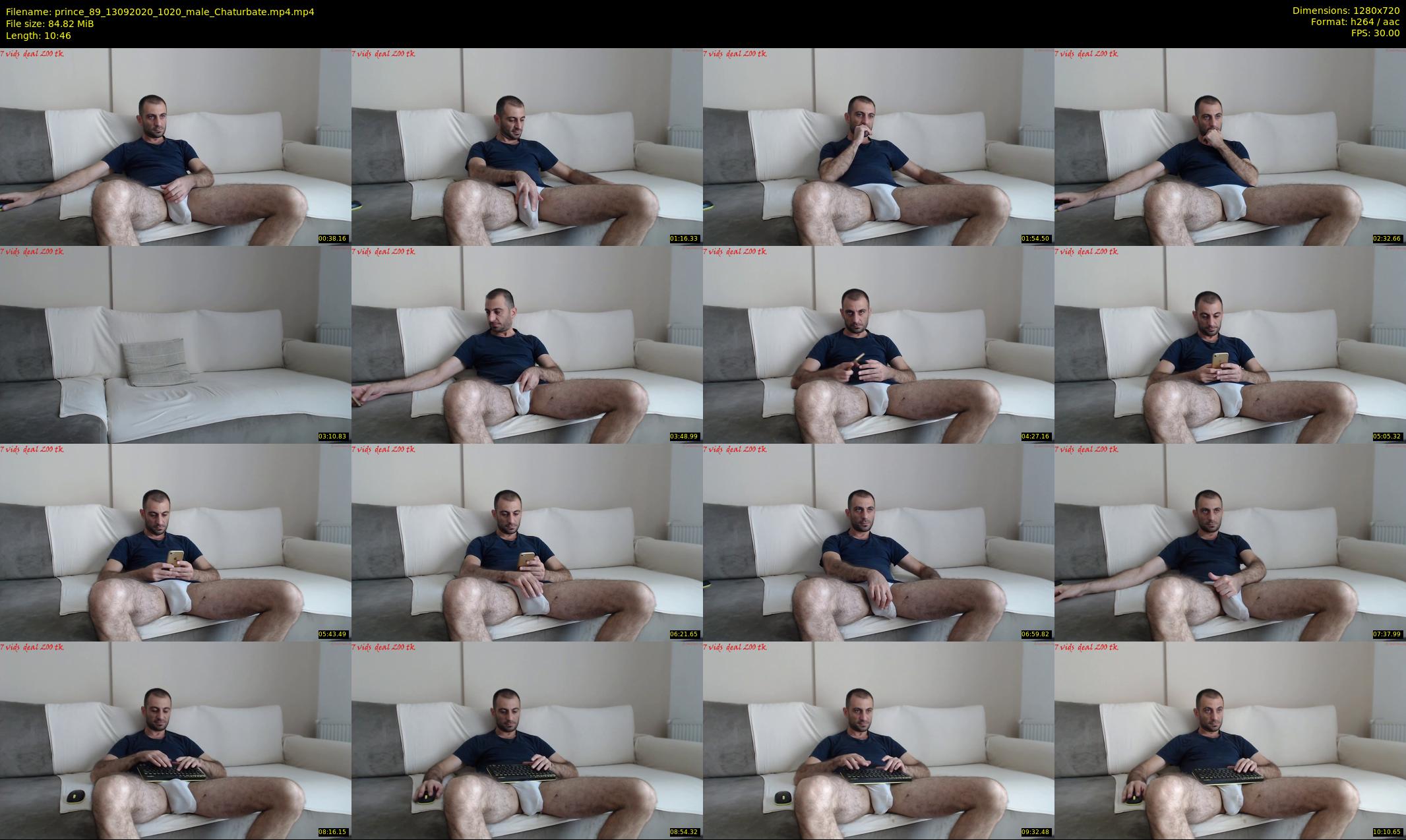 prince_89 — 11 minute Chaturbate male cam show recording, 720p, Sep 13, 2020
