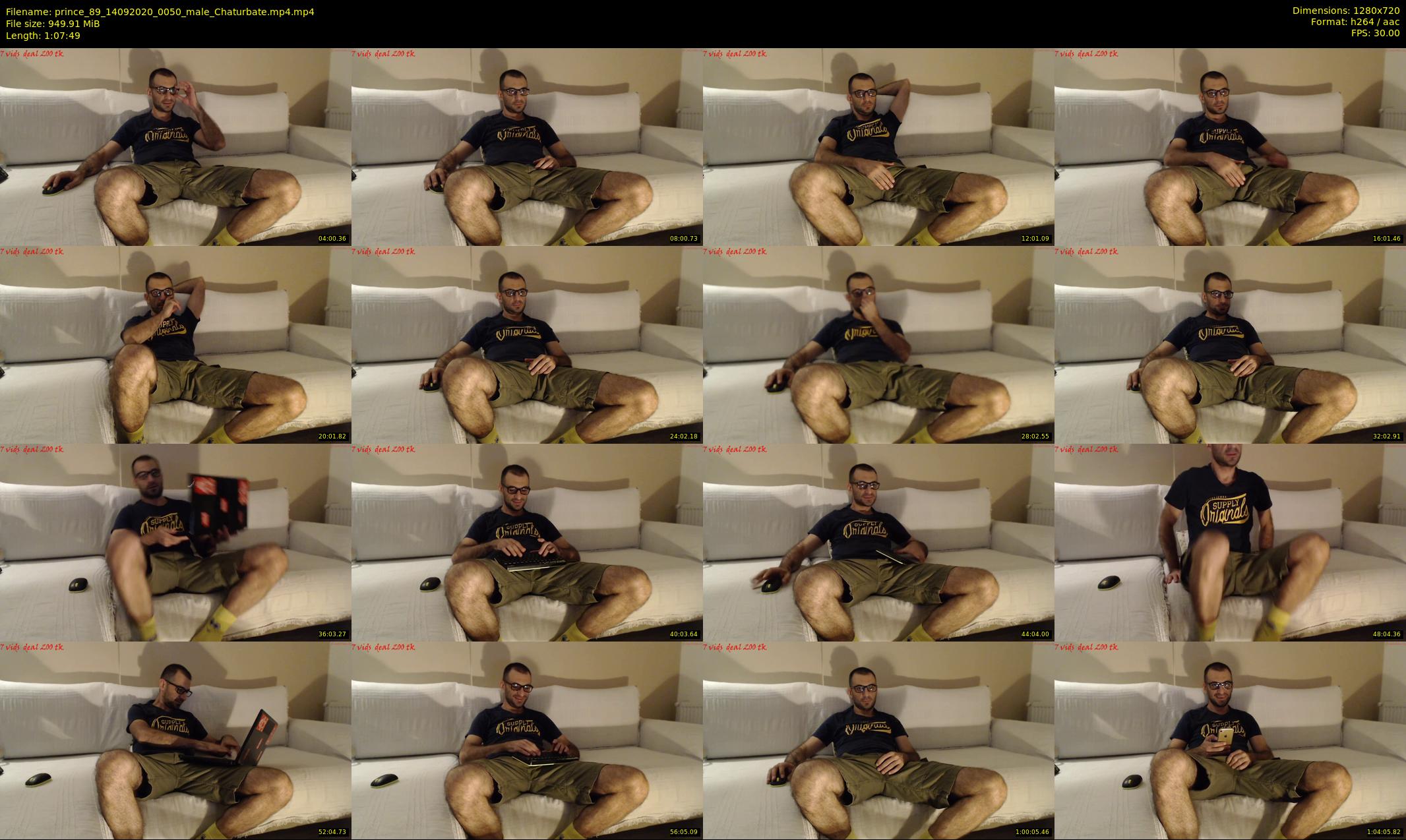 prince_89 — 68 minute Chaturbate male cam show recording, 720p, Sep 14, 2020