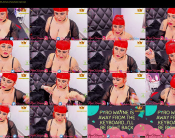 pyrowayne — 54 minute Chaturbate female cam show recording, 720p, Sep 14, 2020