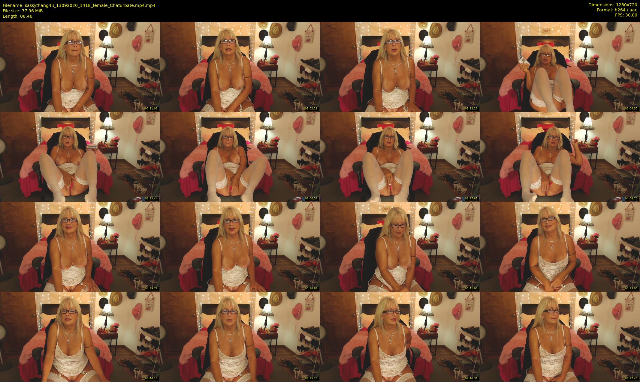 sassythang4u — 9 minute Chaturbate female cam show recording, 720p, Sep 13, 2020