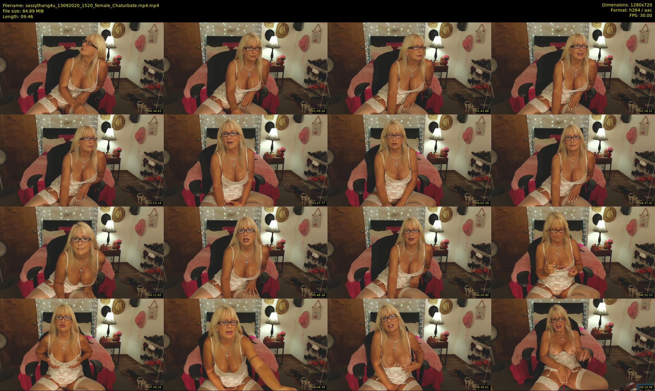 sassythang4u — 10 minute Chaturbate female cam show recording, 720p, Sep 13, 2020