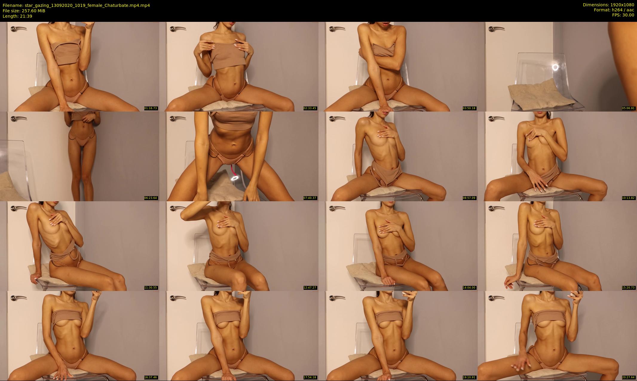 star_gazing — 22 minute Chaturbate female cam show recording, 1080p, Sep 13, 2020