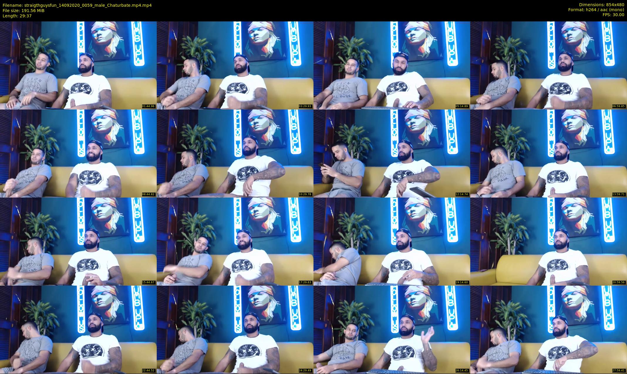 straigthguysfun — 30 minute Chaturbate male cam show recording, 480p, Sep 14, 2020