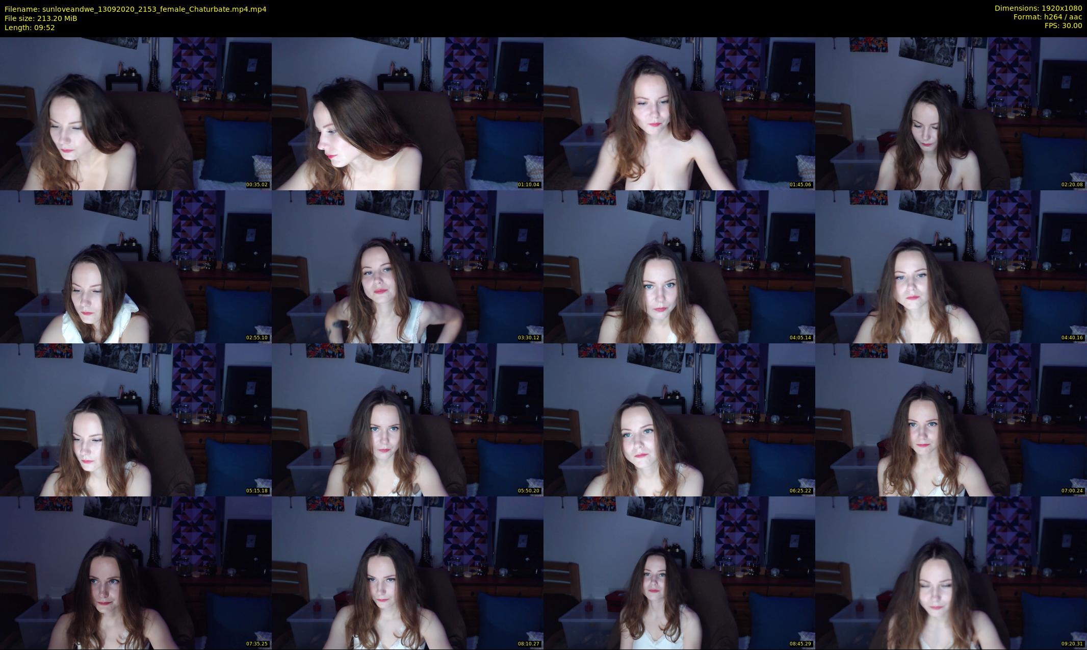 sunloveandwe — 10 minute Chaturbate female cam show recording, 1080p, Sep 13, 2020