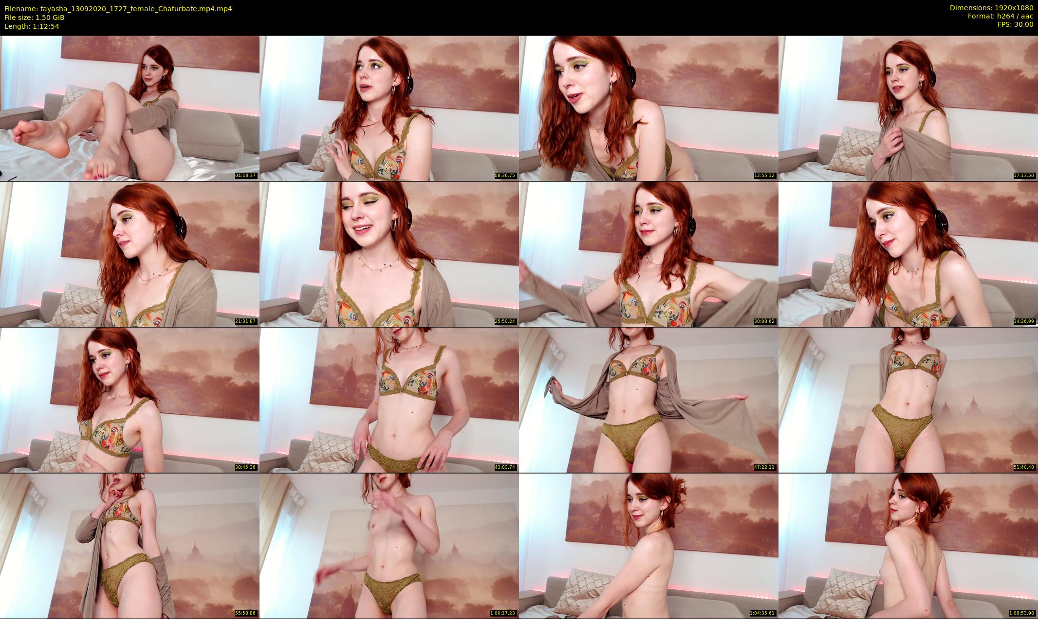 tayasha — 73 minute Chaturbate female cam show recording, 1080p, Sep 13, 2020