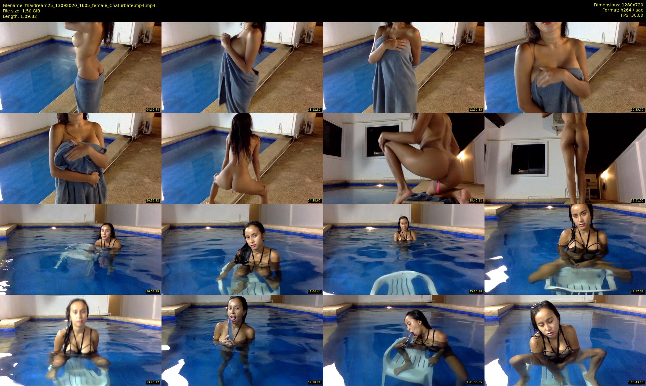 thaidream25 — 70 minute Chaturbate female cam show recording, 720p, Sep 13, 2020
