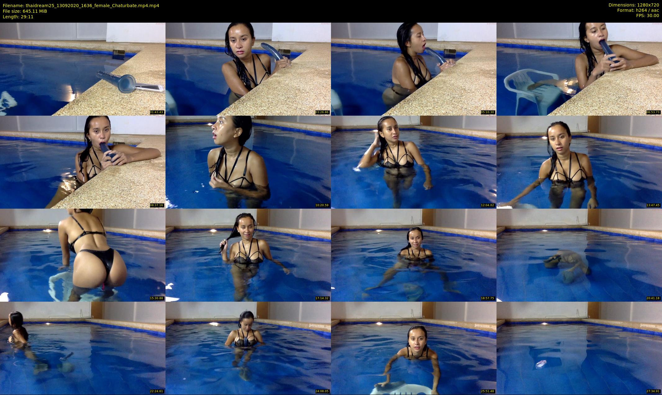 thaidream25 — 30 minute Chaturbate female cam show recording, 720p, Sep 13, 2020