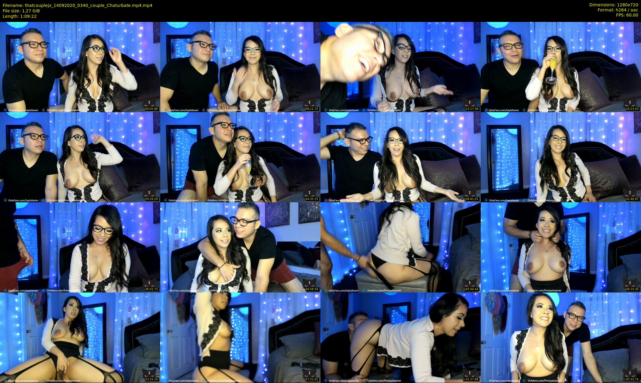 thatcouplejx — 70 minute Chaturbate couple cam show recording, 720p, Sep 14, 2020