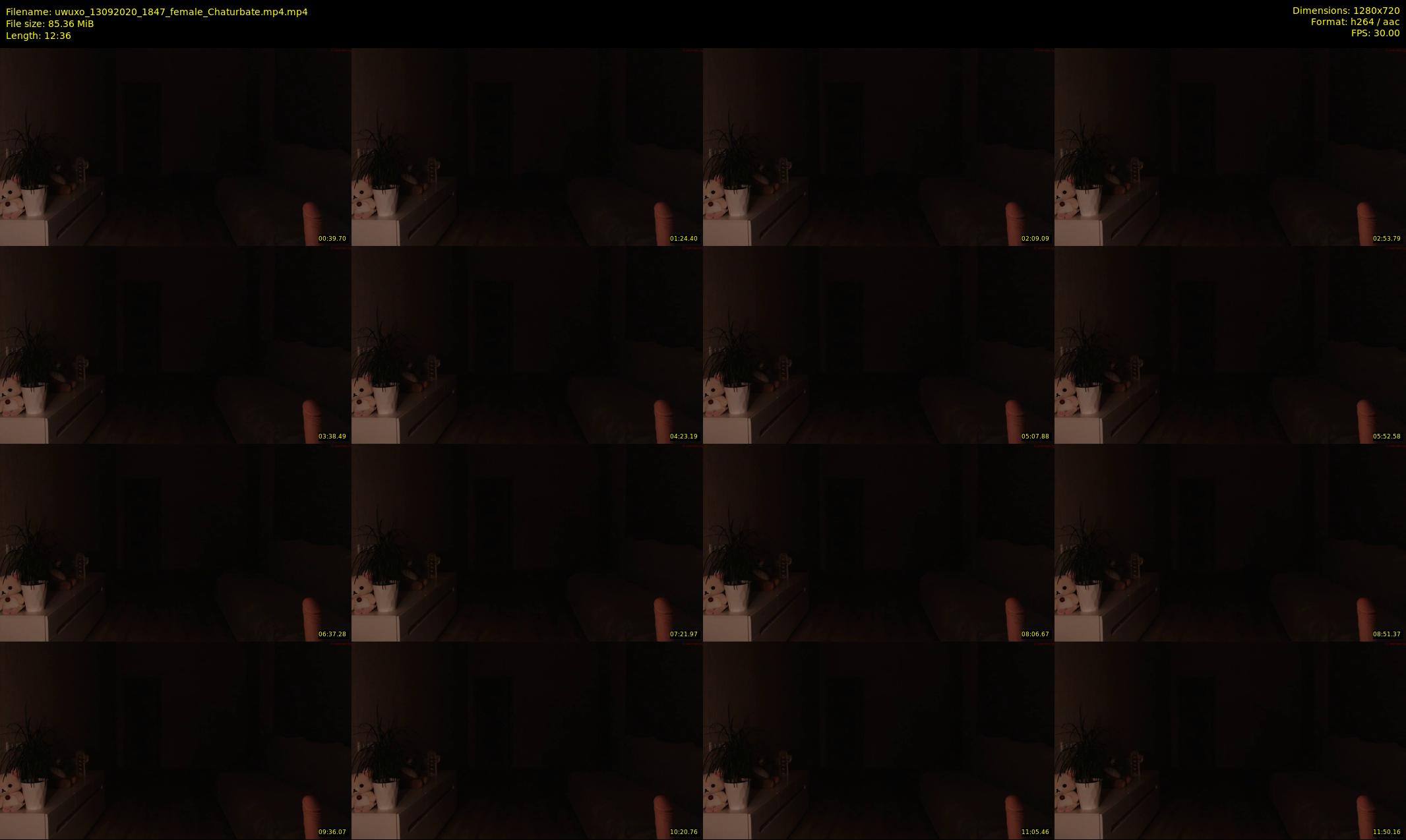 uwuxo — 13 minute Chaturbate female cam show recording, 720p, Sep 13, 2020