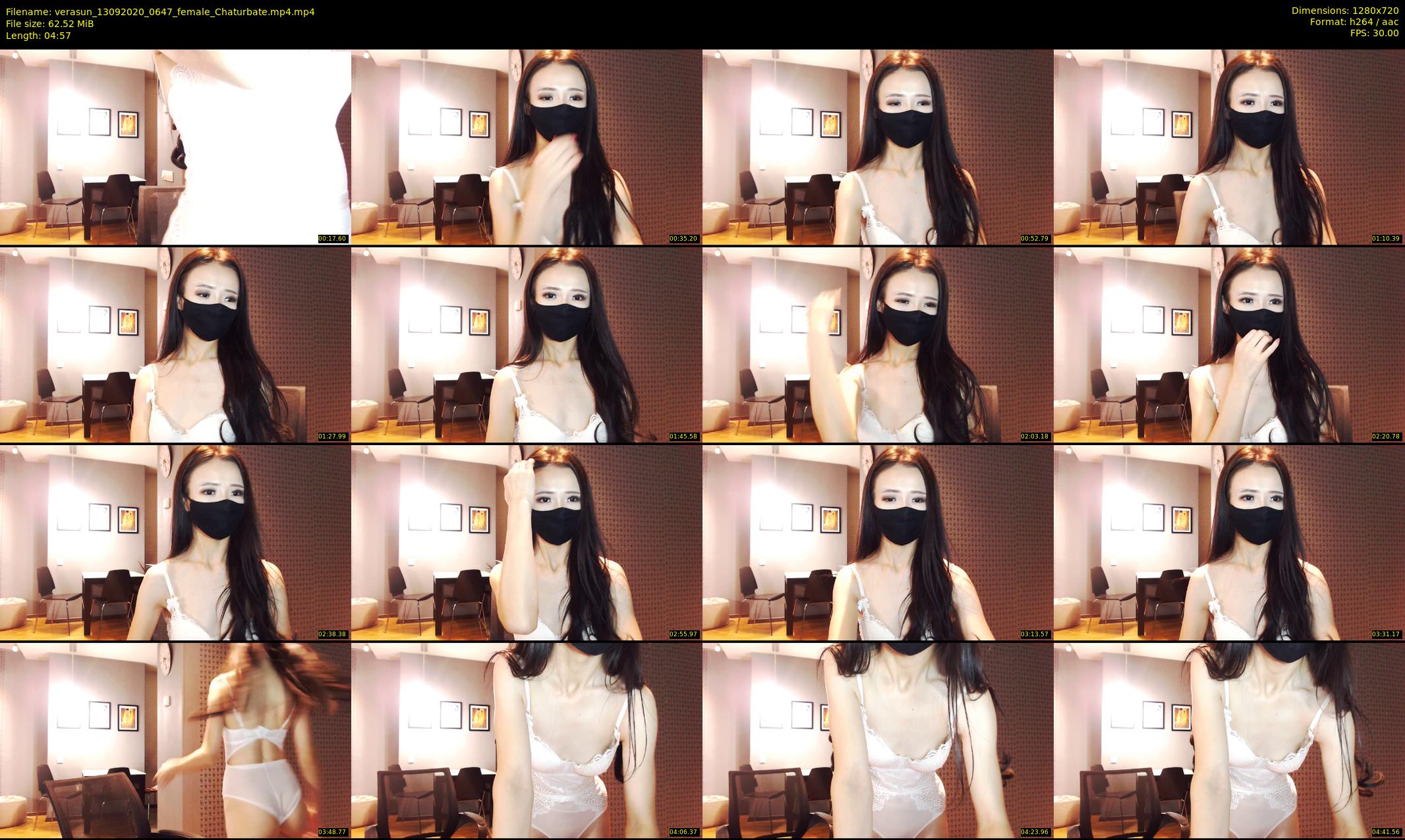 verasun — 5 minute Chaturbate female cam show recording, 720p, Sep 13, 2020