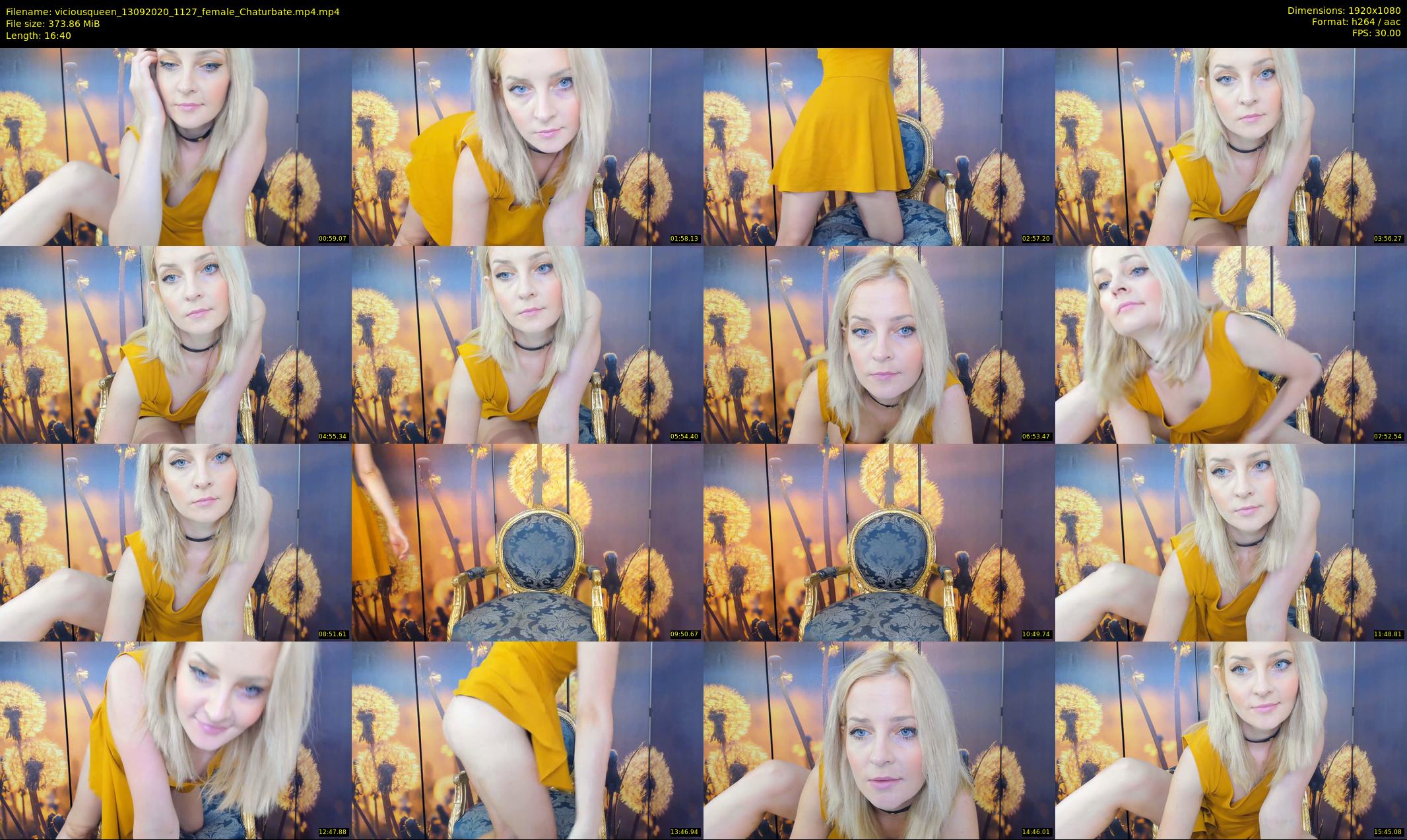 viciousqueen — 17 minute Chaturbate female cam show recording, 1080p, Sep 13, 2020