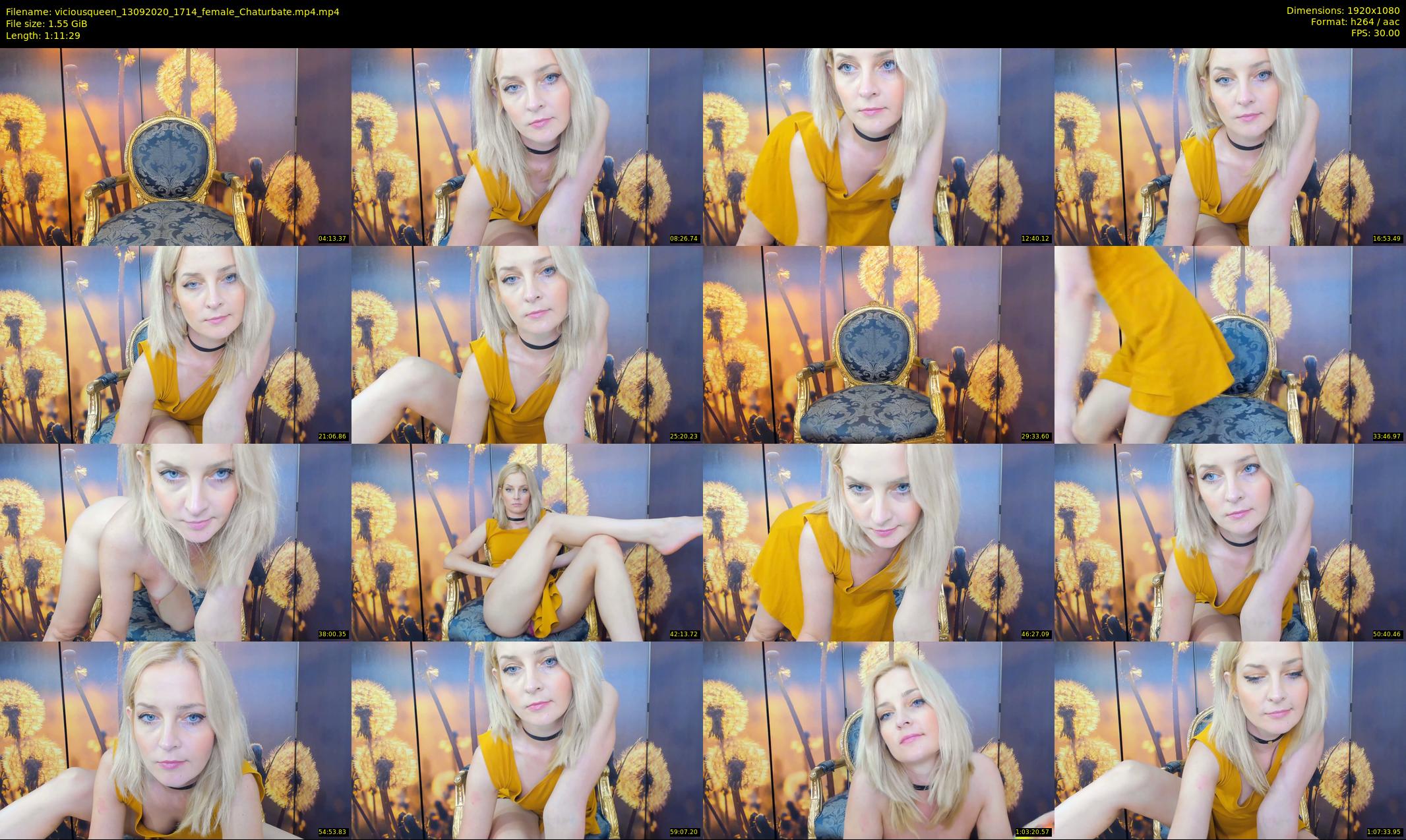 viciousqueen — 72 minute Chaturbate female cam show recording, 1080p, Sep 13, 2020