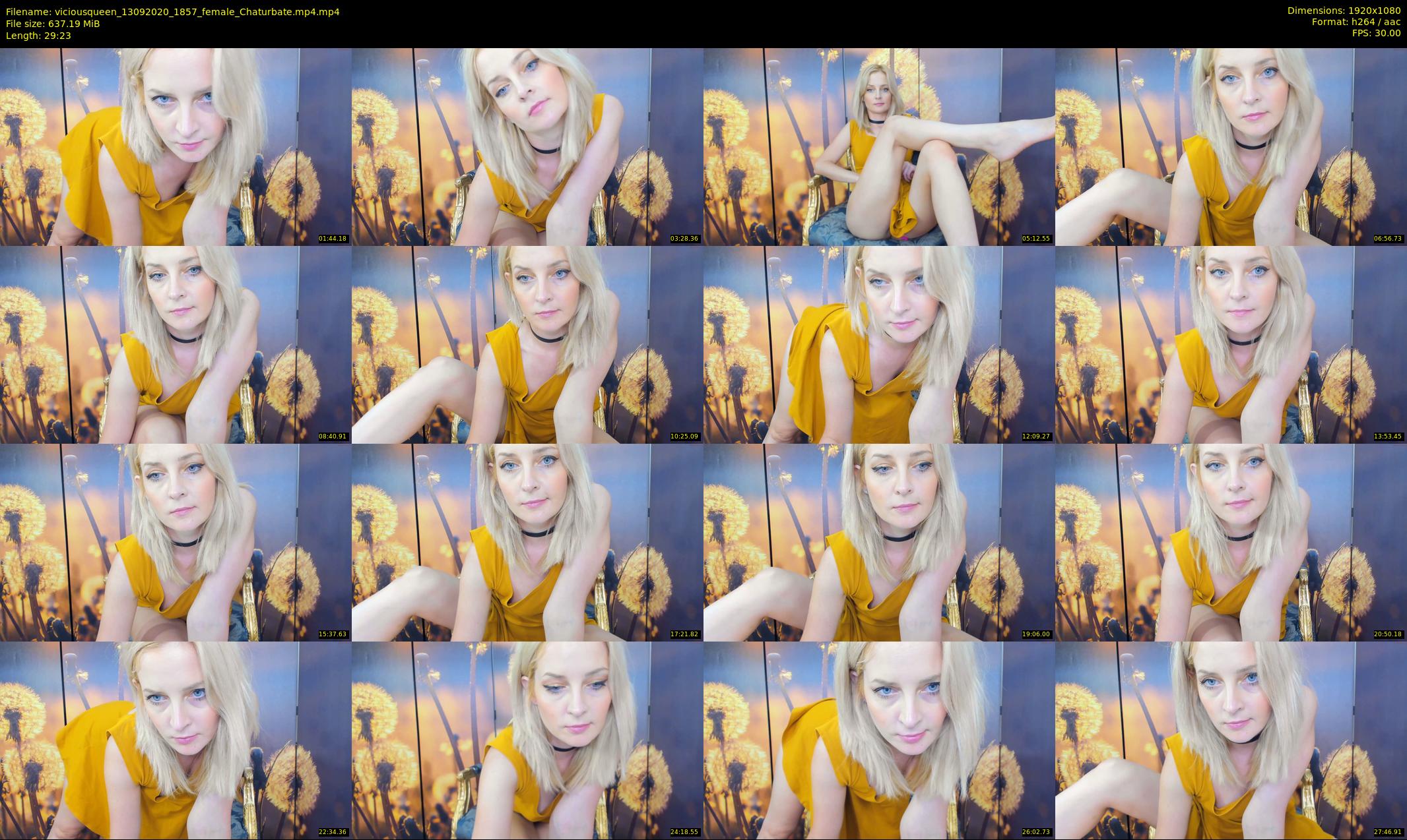 viciousqueen — 30 minute Chaturbate female cam show recording, 1080p, Sep 13, 2020