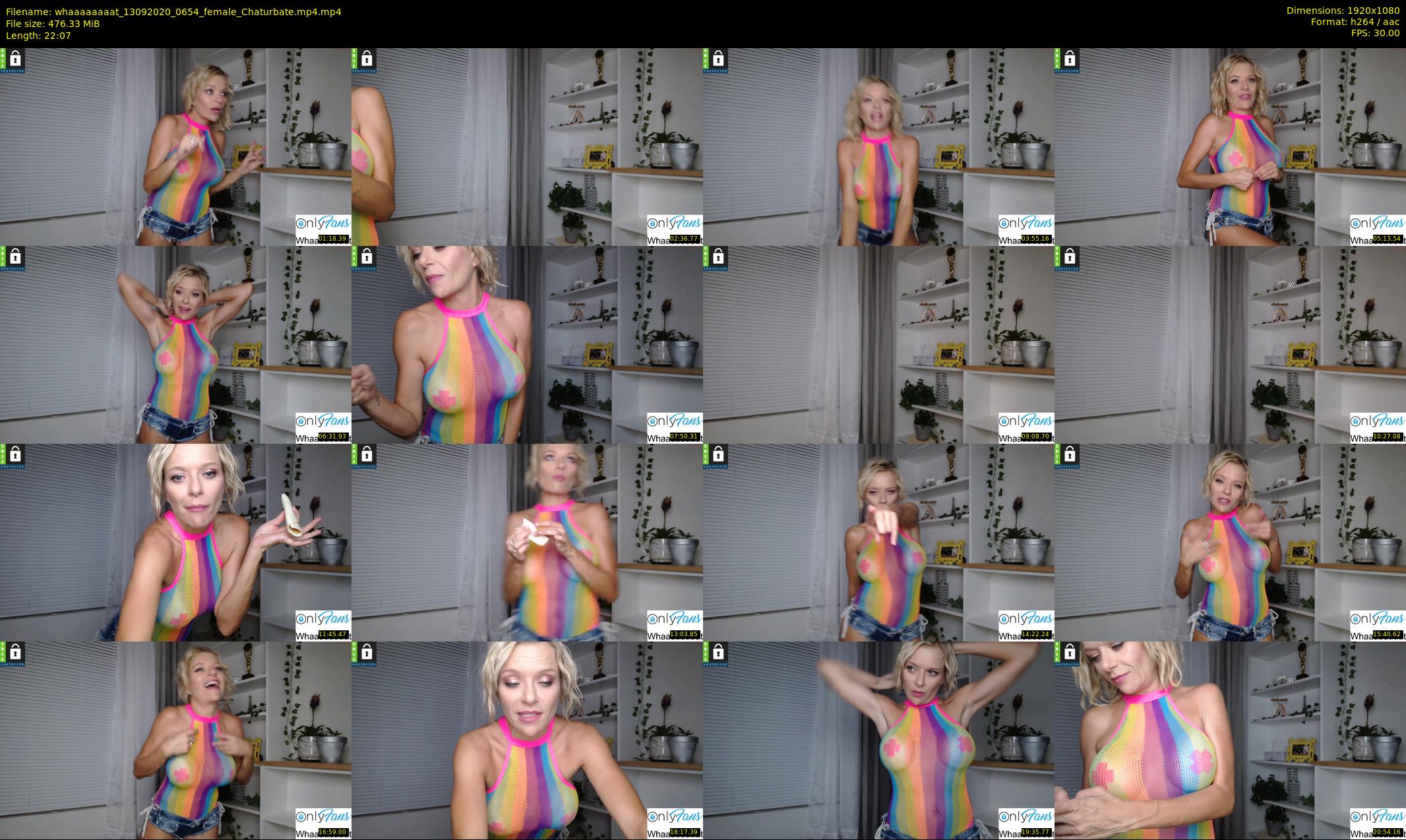 whaaaaaaaat — 23 minute Chaturbate couple cam show recording, 1080p, Sep 13, 2020