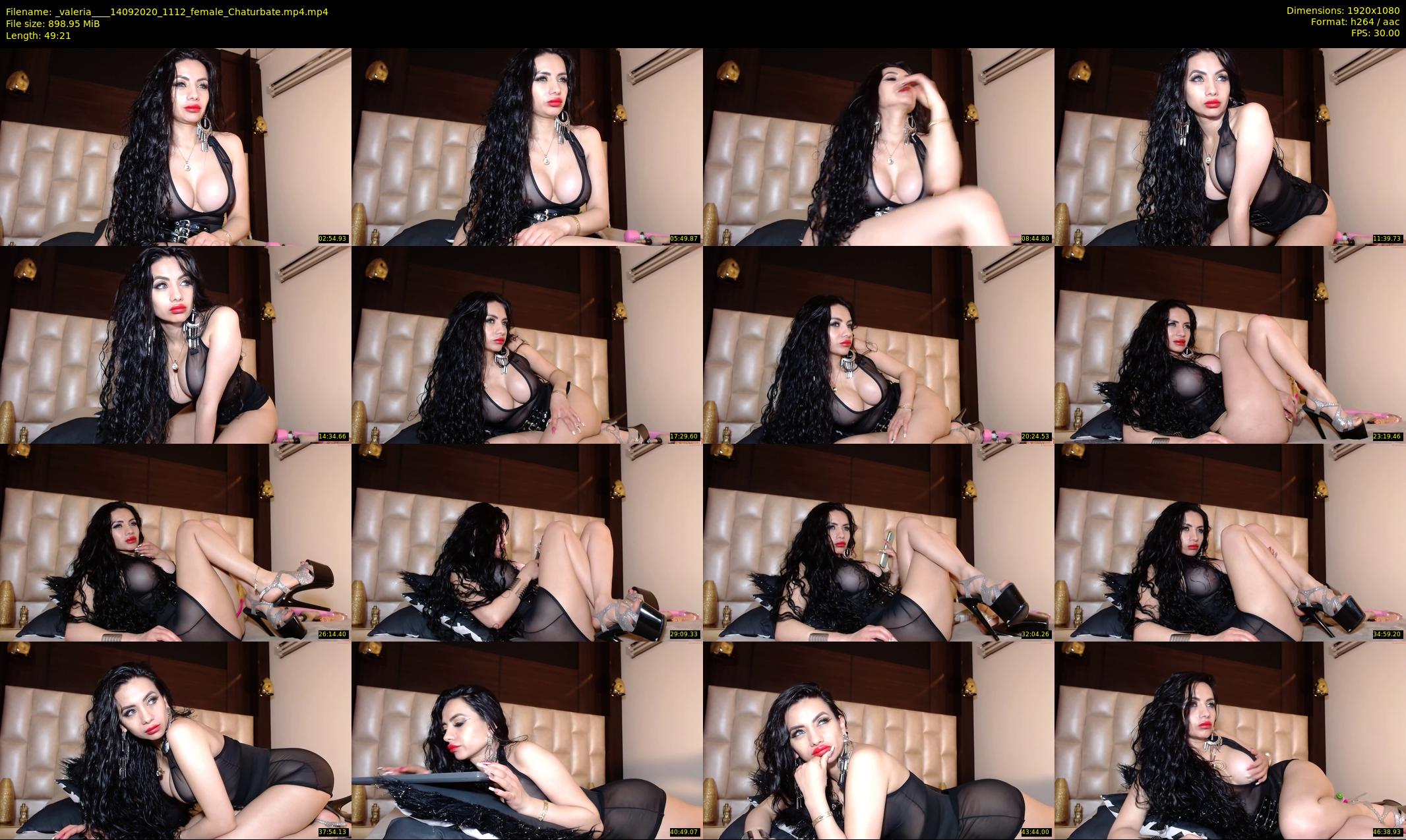 _valeria___ — 50 minute Chaturbate female cam show recording, 1080p, Sep 14, 2020