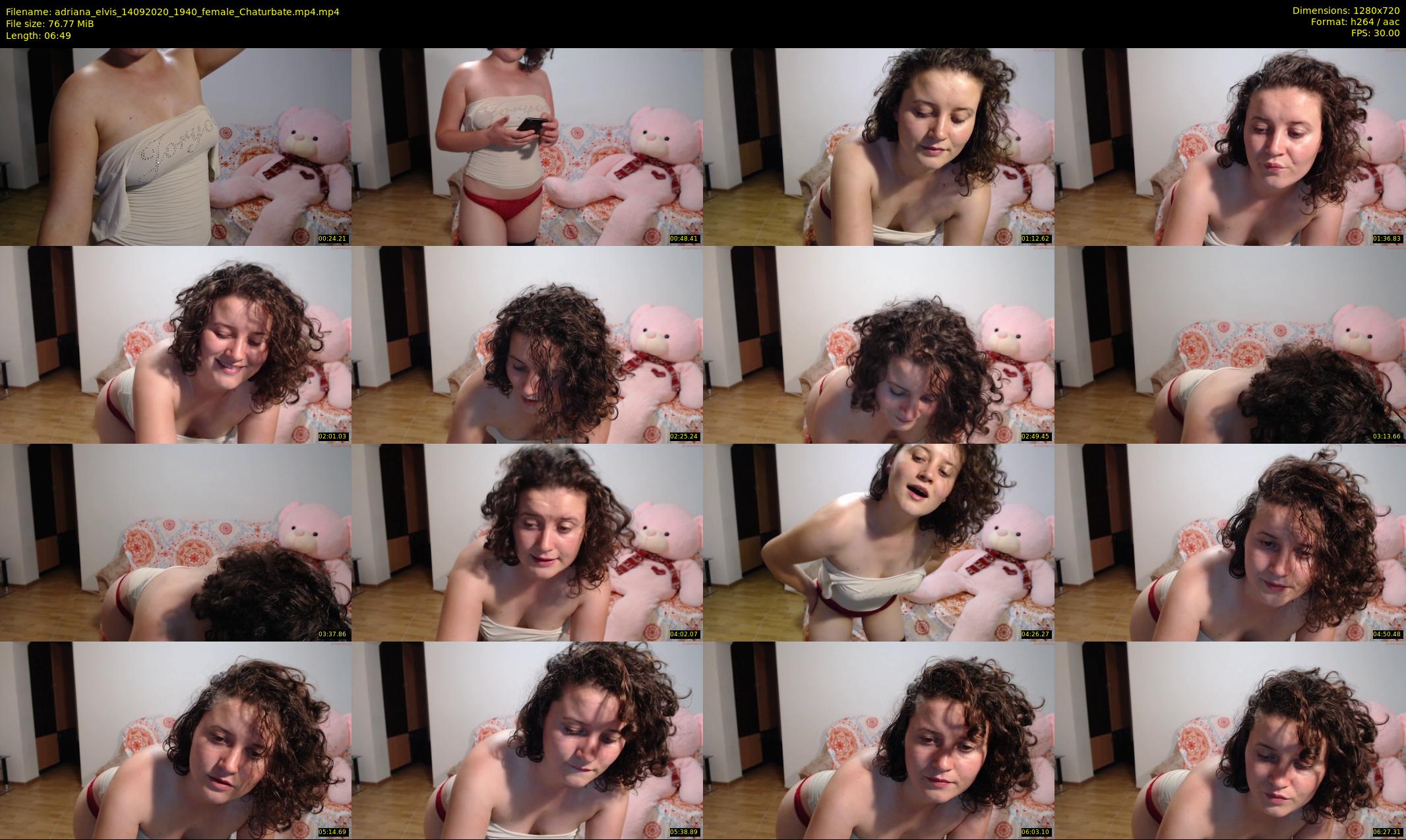 adriana_elvis — 7 minute Chaturbate couple cam show recording, 720p, Sep 14, 2020