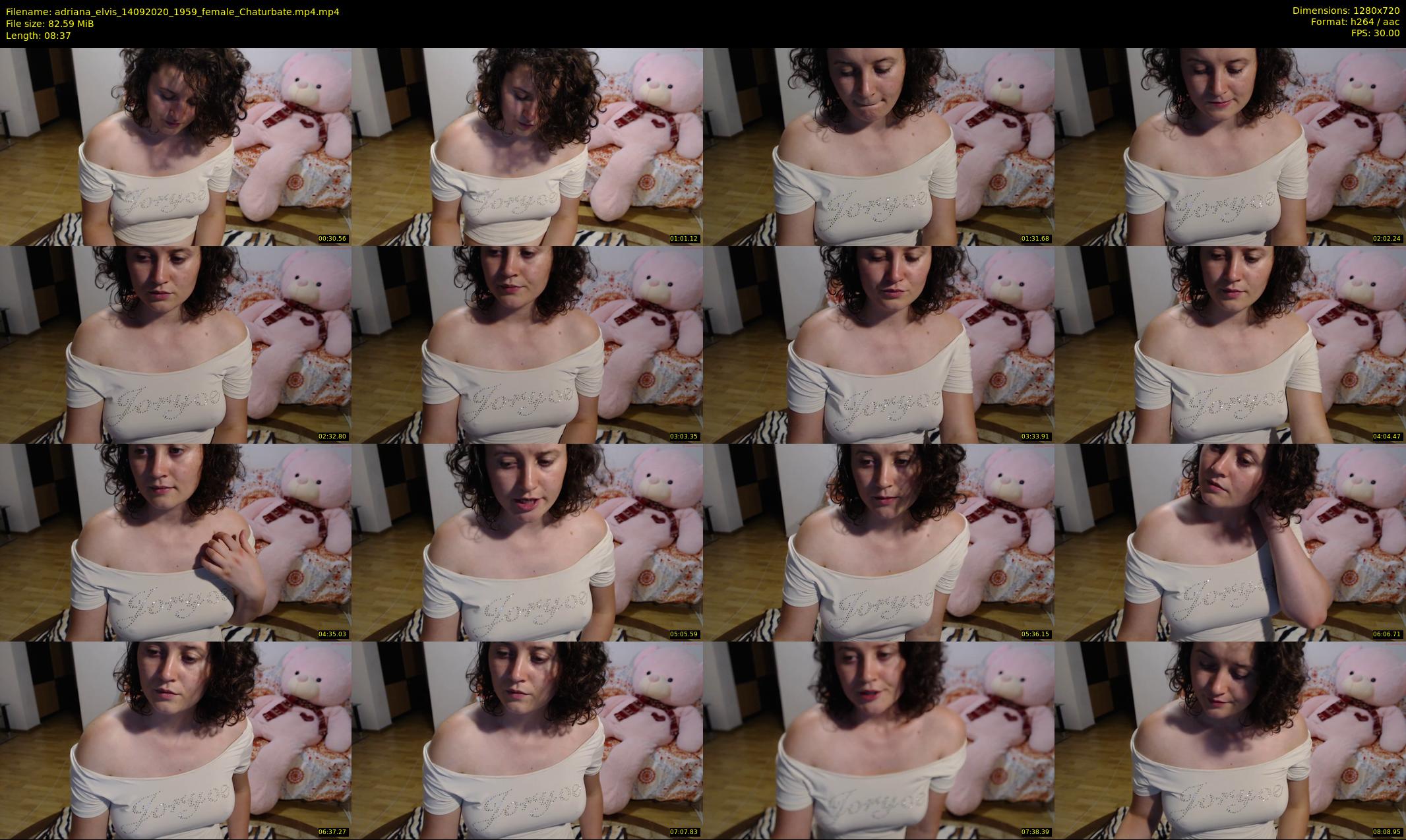 adriana_elvis — 9 minute Chaturbate couple cam show recording, 720p, Sep 14, 2020