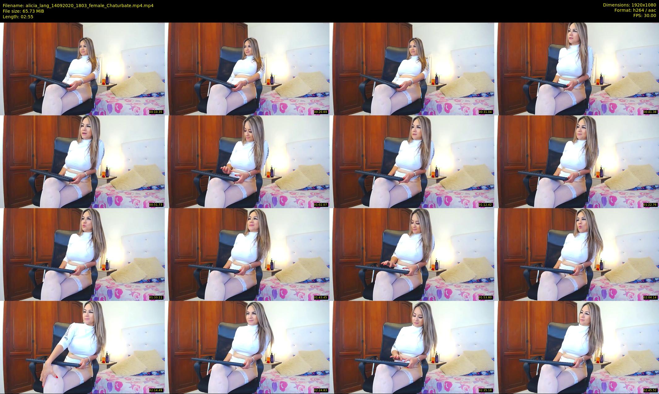 alicia_lang — 3 minute Chaturbate female cam show recording, 1080p, Sep 14, 2020
