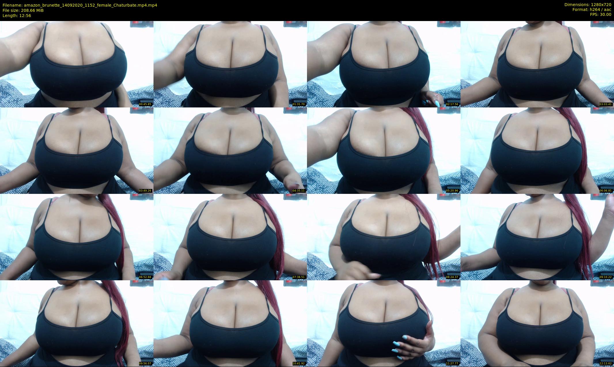 amazon_brunette — 13 minute Chaturbate female cam show recording, 720p, Sep 14, 2020