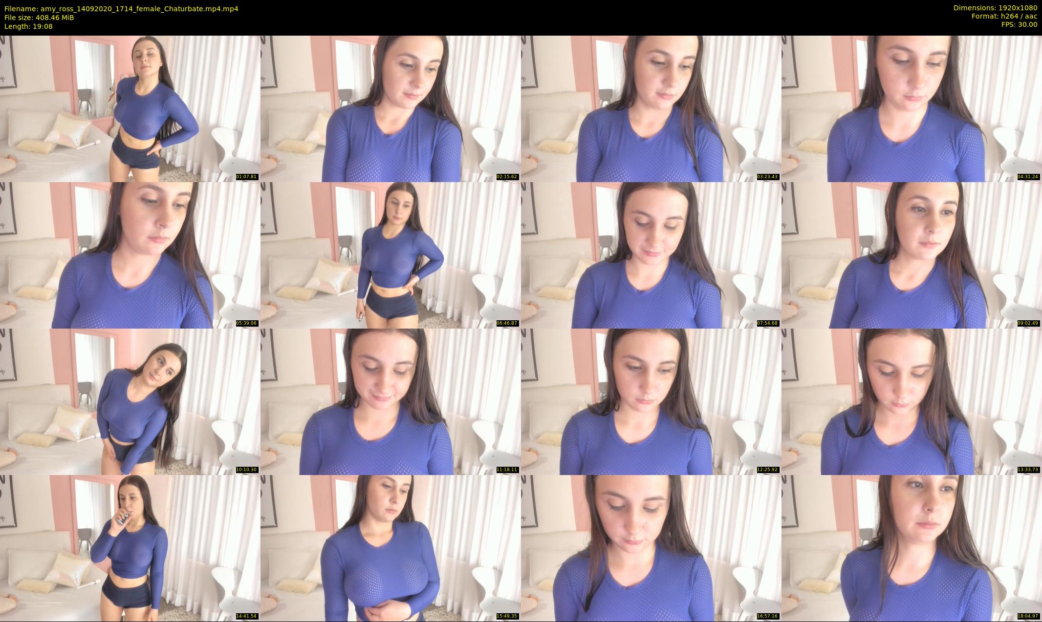 amy_ross — 20 minute Chaturbate female cam show recording, 1080p, Sep 14, 2020
