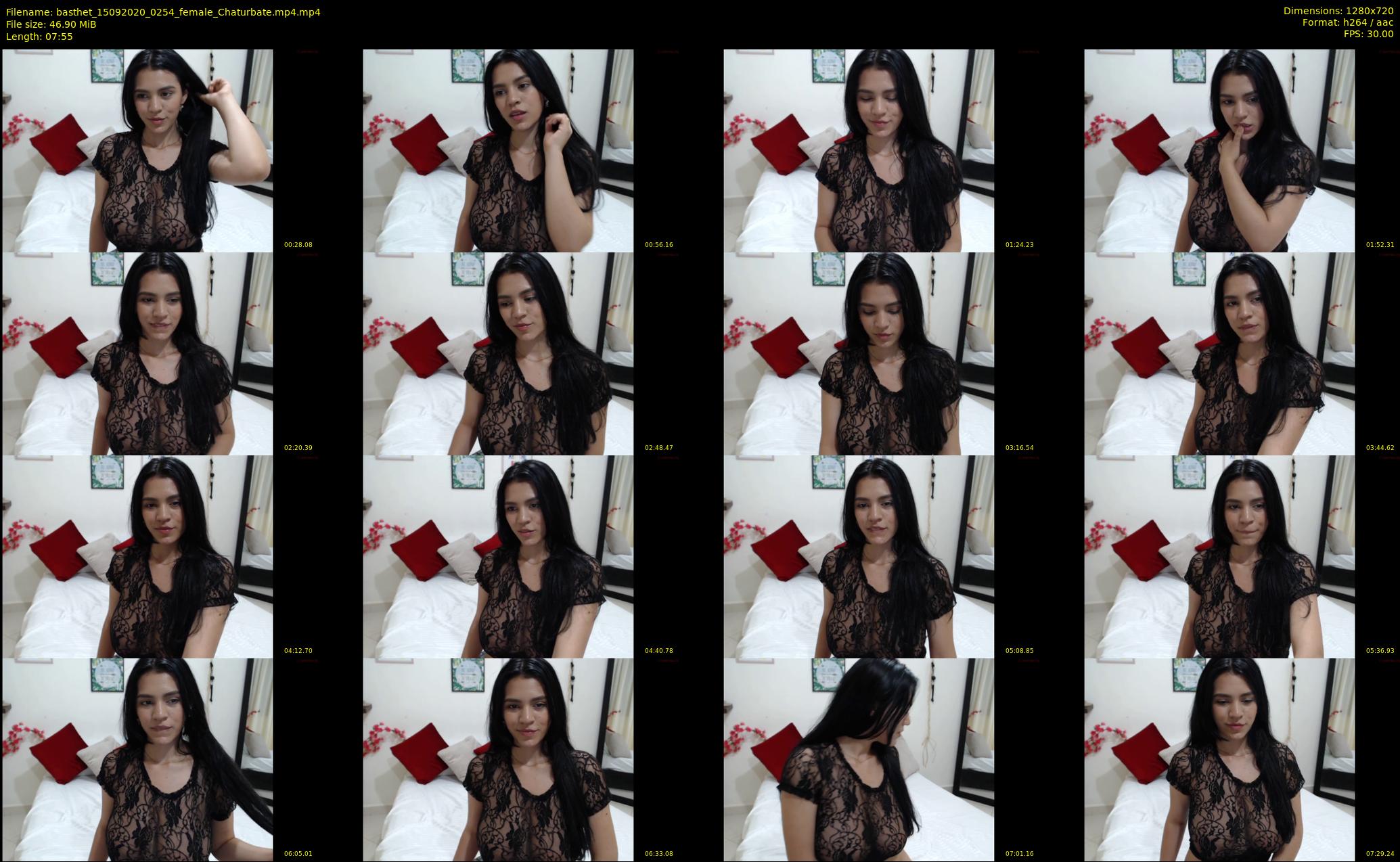 basthet — 8 minute Chaturbate female cam show recording, 720p, Sep 15, 2020