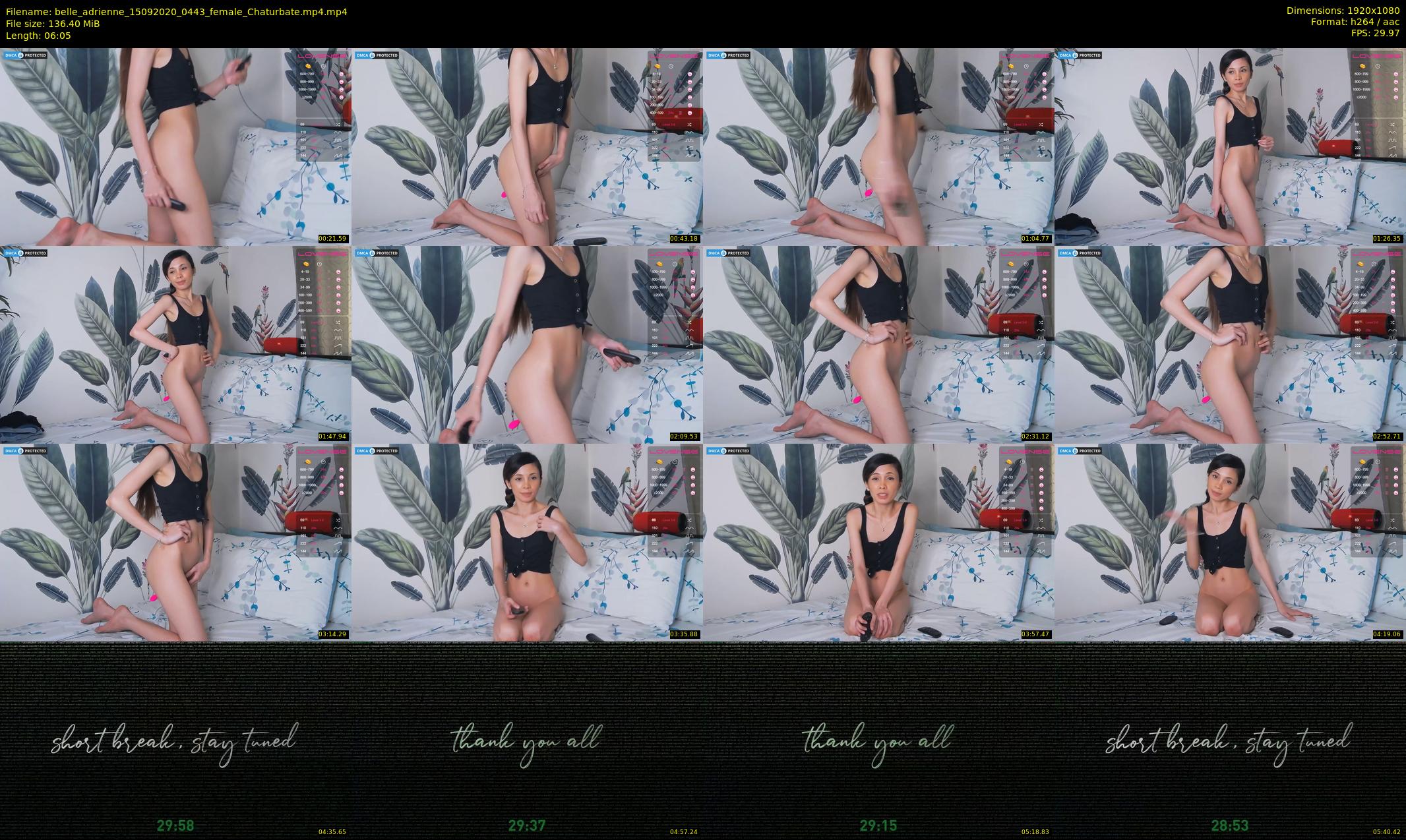 belle_adrienne — 7 minute Chaturbate couple cam show recording, 1080p, Sep 15, 2020