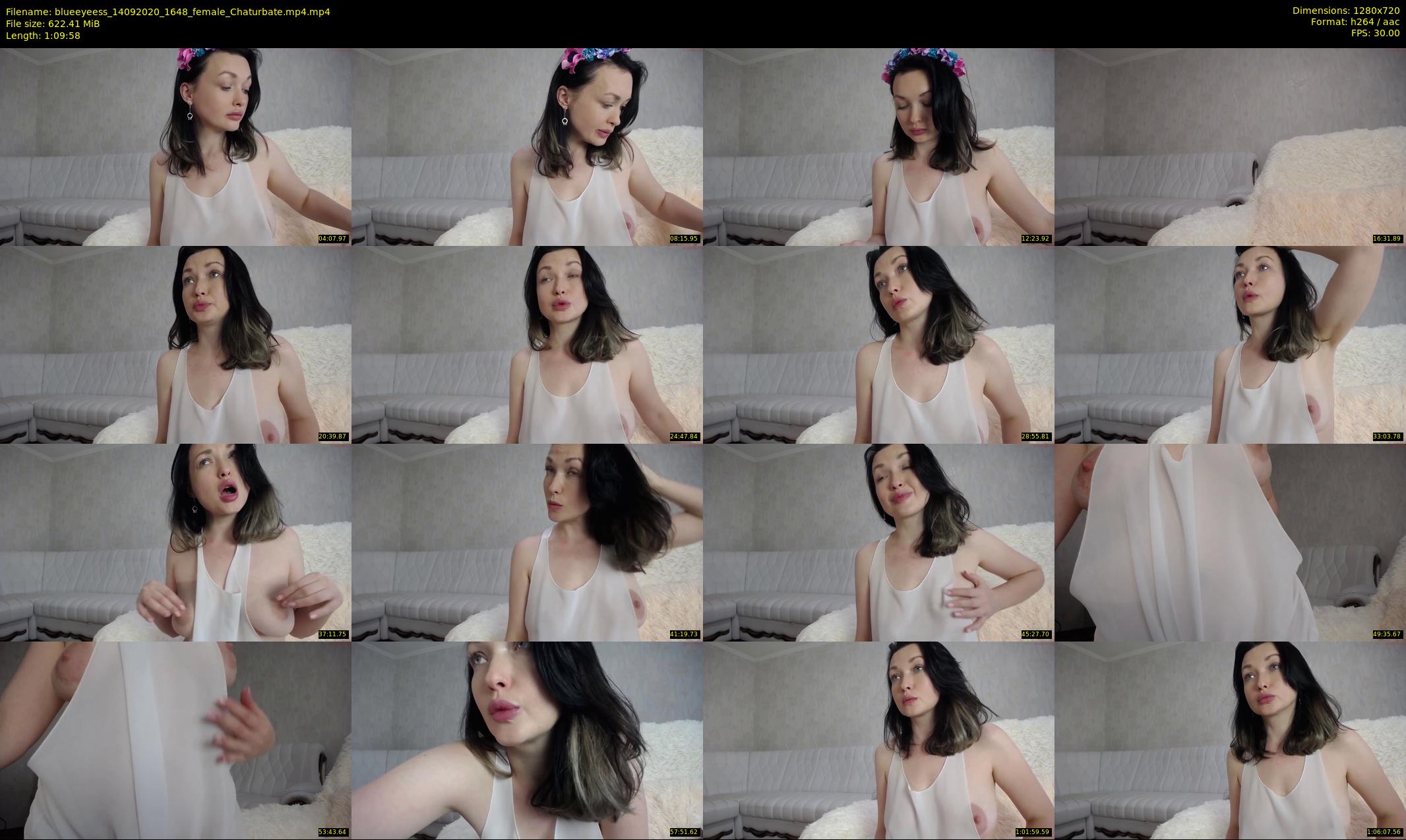 blueeyeess — 70 minute Chaturbate female cam show recording, 720p, Sep 14, 2020