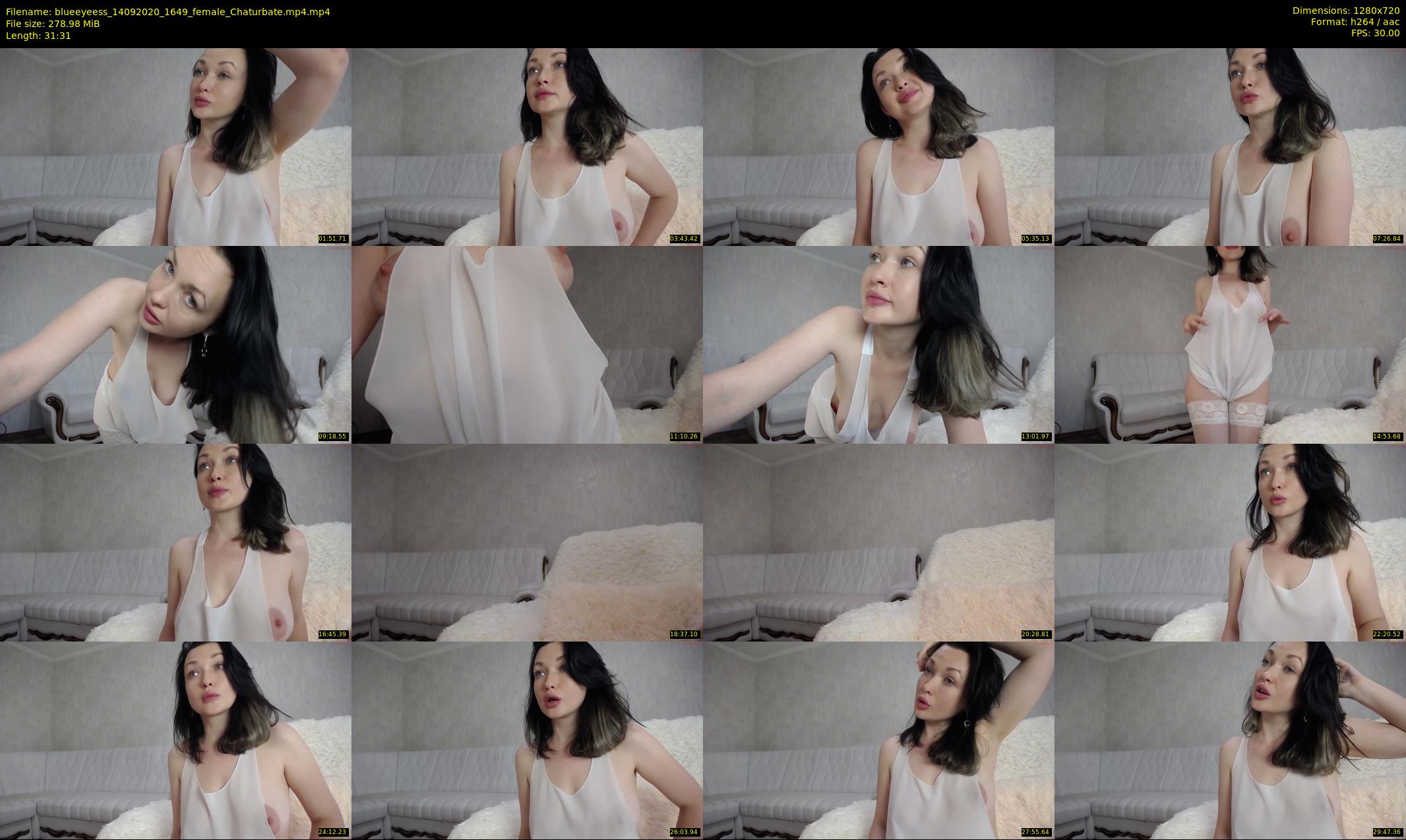 blueeyeess — 32 minute Chaturbate female cam show recording, 720p, Sep 14, 2020