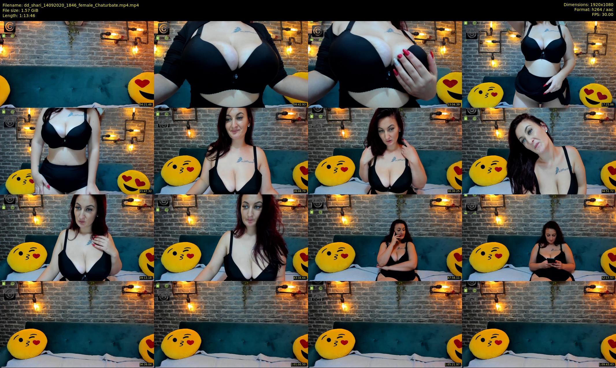 dd_shari — 74 minute Chaturbate female cam show recording, 1080p, Sep 14, 2020
