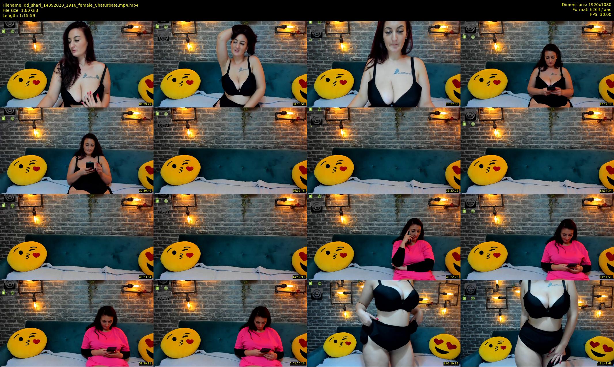 dd_shari — 76 minute Chaturbate female cam show recording, 1080p, Sep 14, 2020