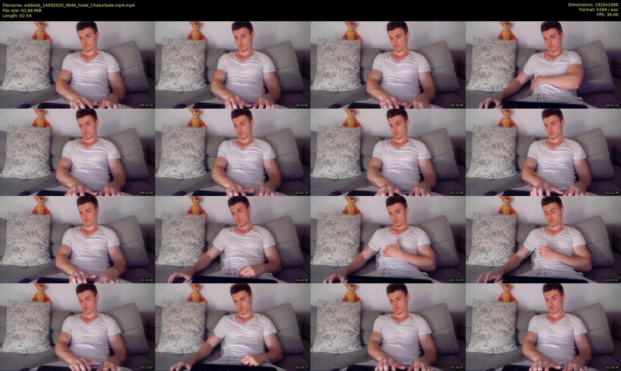 eddieds — 3 minute Chaturbate male cam show recording, 1080p, Sep 14, 2020