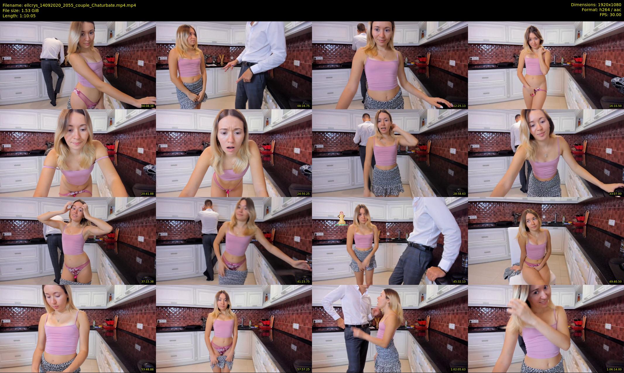 ellcrys — 71 minute Chaturbate couple cam show recording, 1080p, Sep 14, 2020