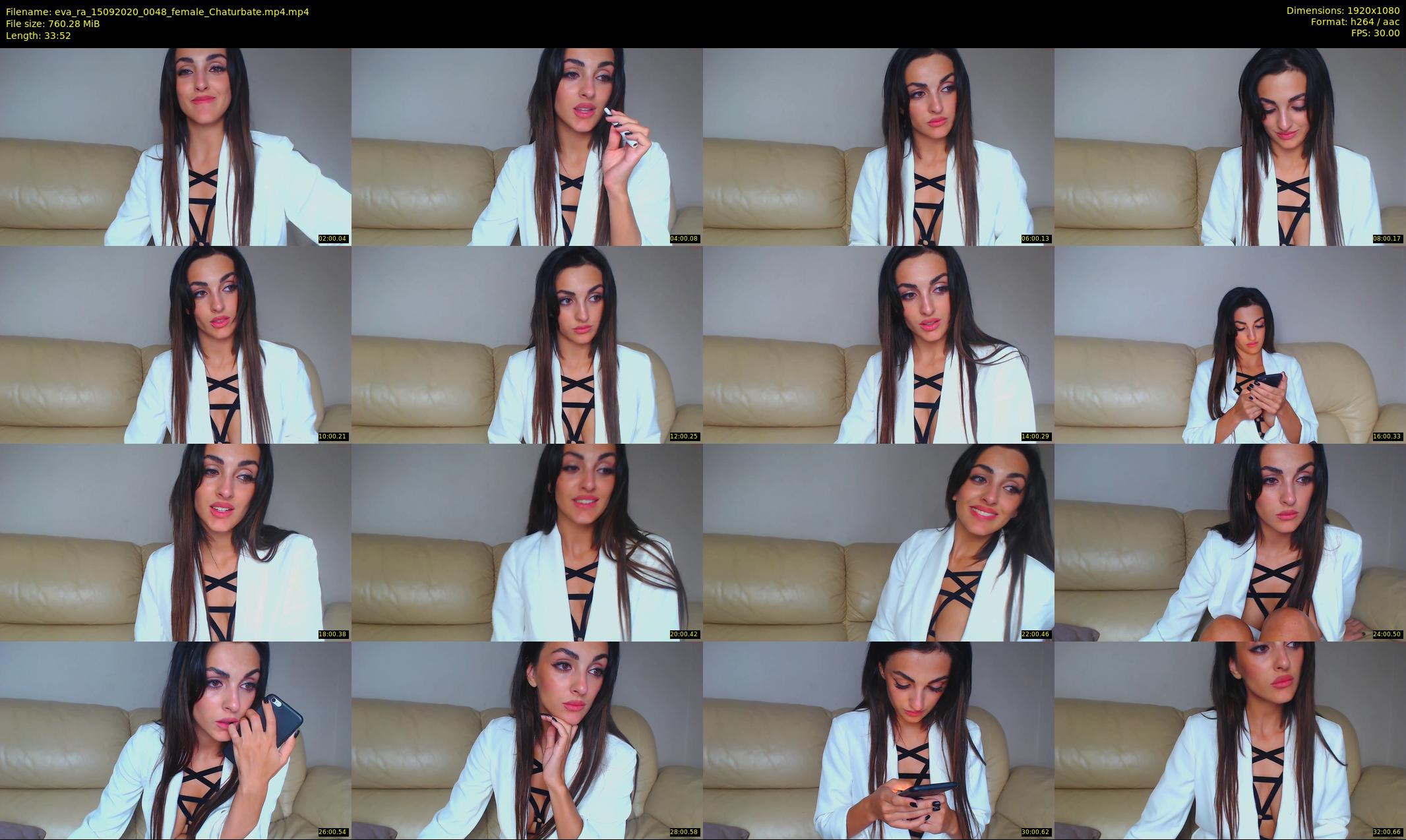 eva_ra — 34 minute Chaturbate female cam show recording, 1080p, Sep 15, 2020