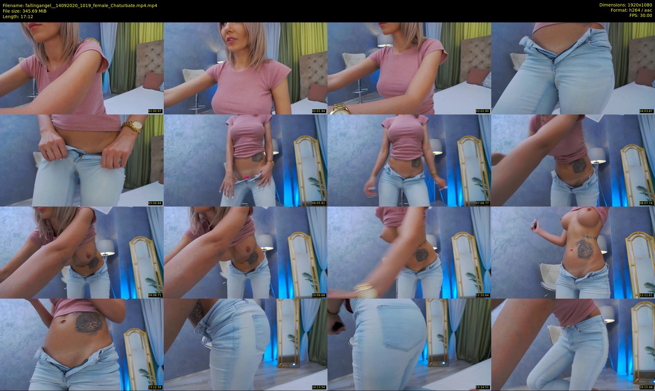 fallingangel_ — 18 minute Chaturbate female cam show recording, 1080p, Sep 14, 2020