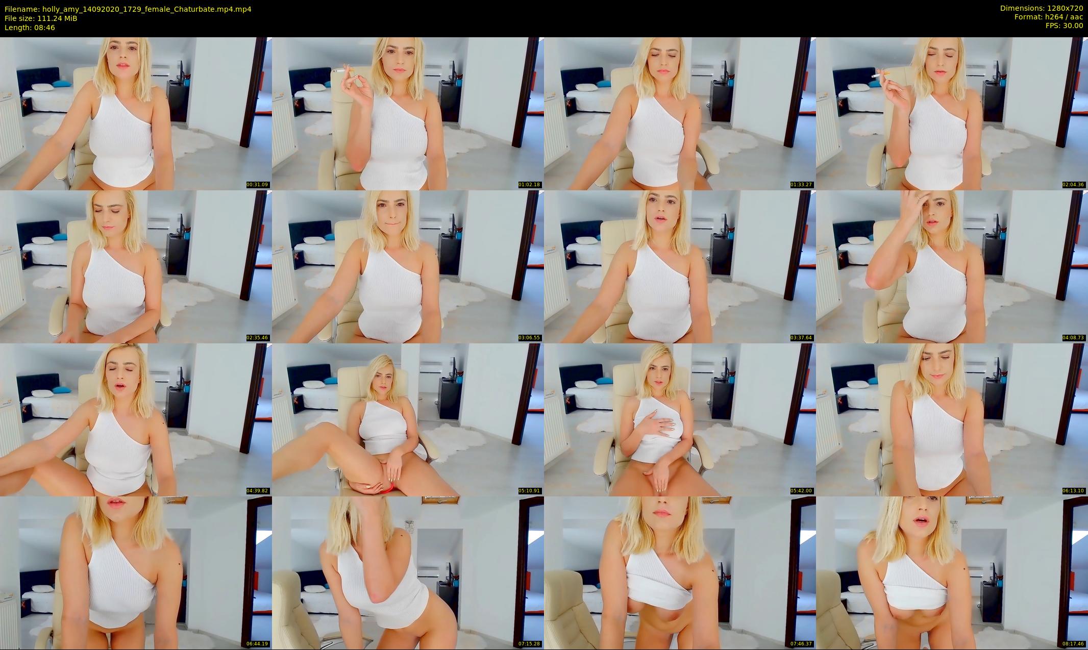 holly_amy — 9 minute Chaturbate couple cam show recording, 720p, Sep 14, 2020