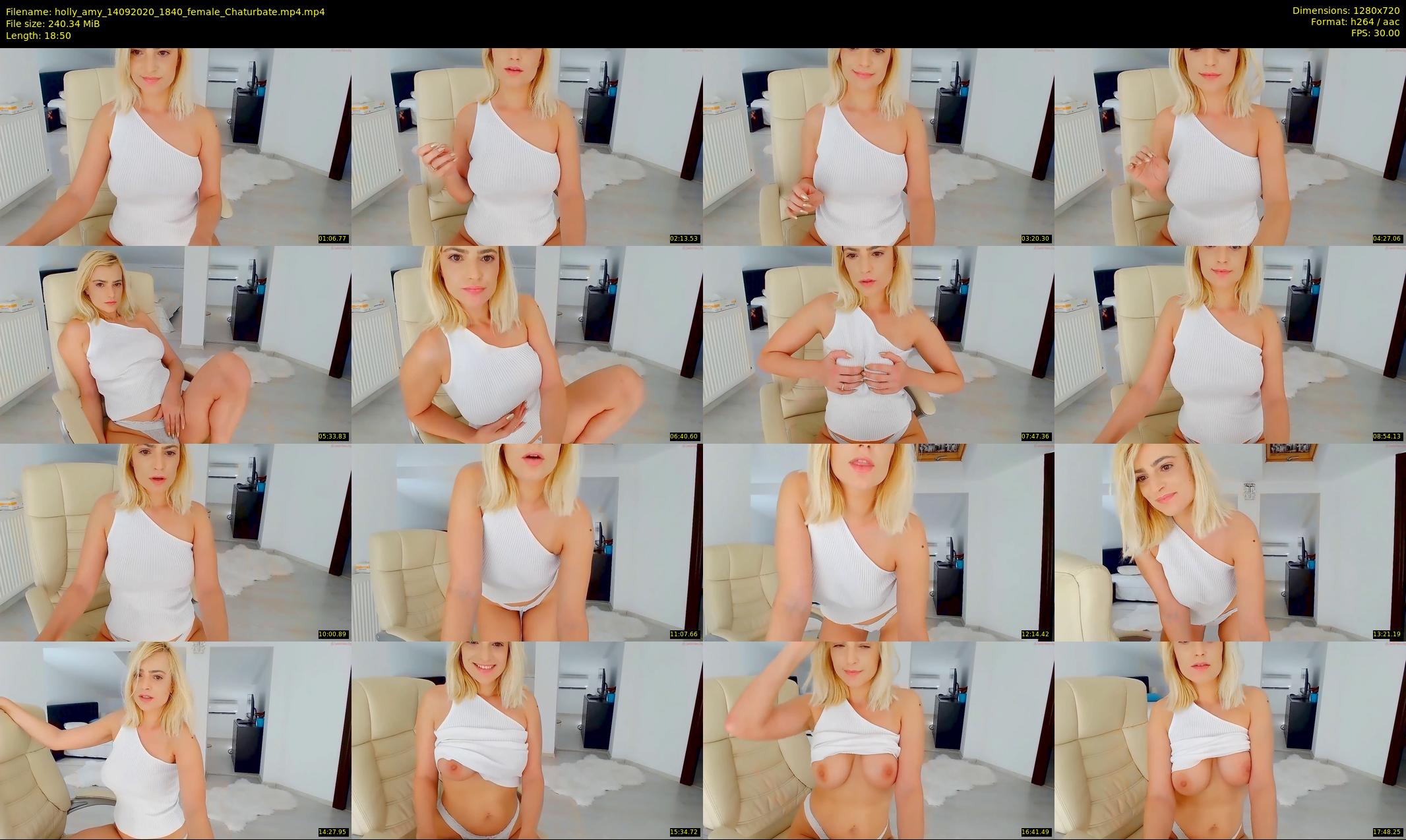 holly_amy — 19 minute Chaturbate couple cam show recording, 720p, Sep 14, 2020
