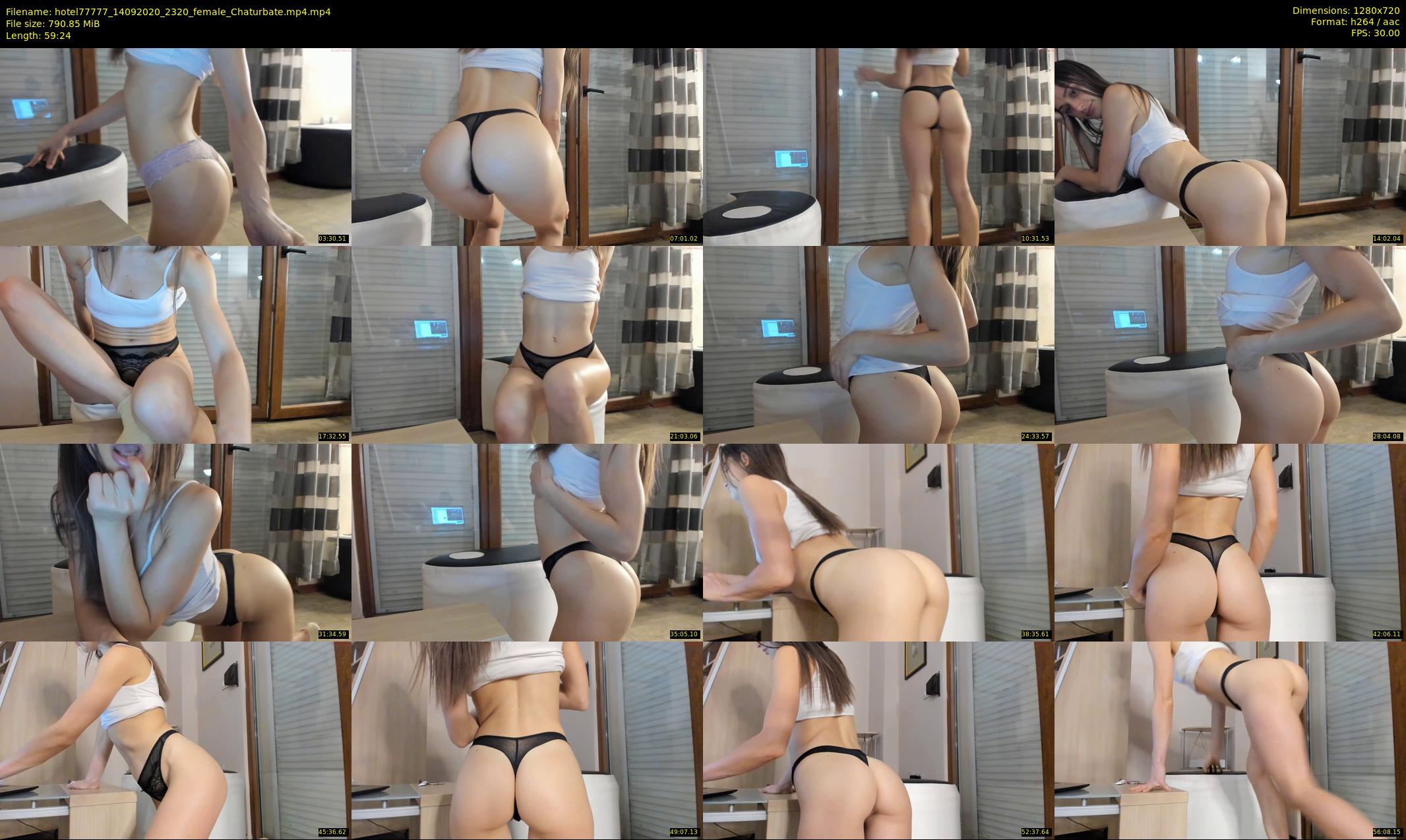 hotel77777 — 60 minute Chaturbate female cam show recording, 720p, Sep 14, 2020